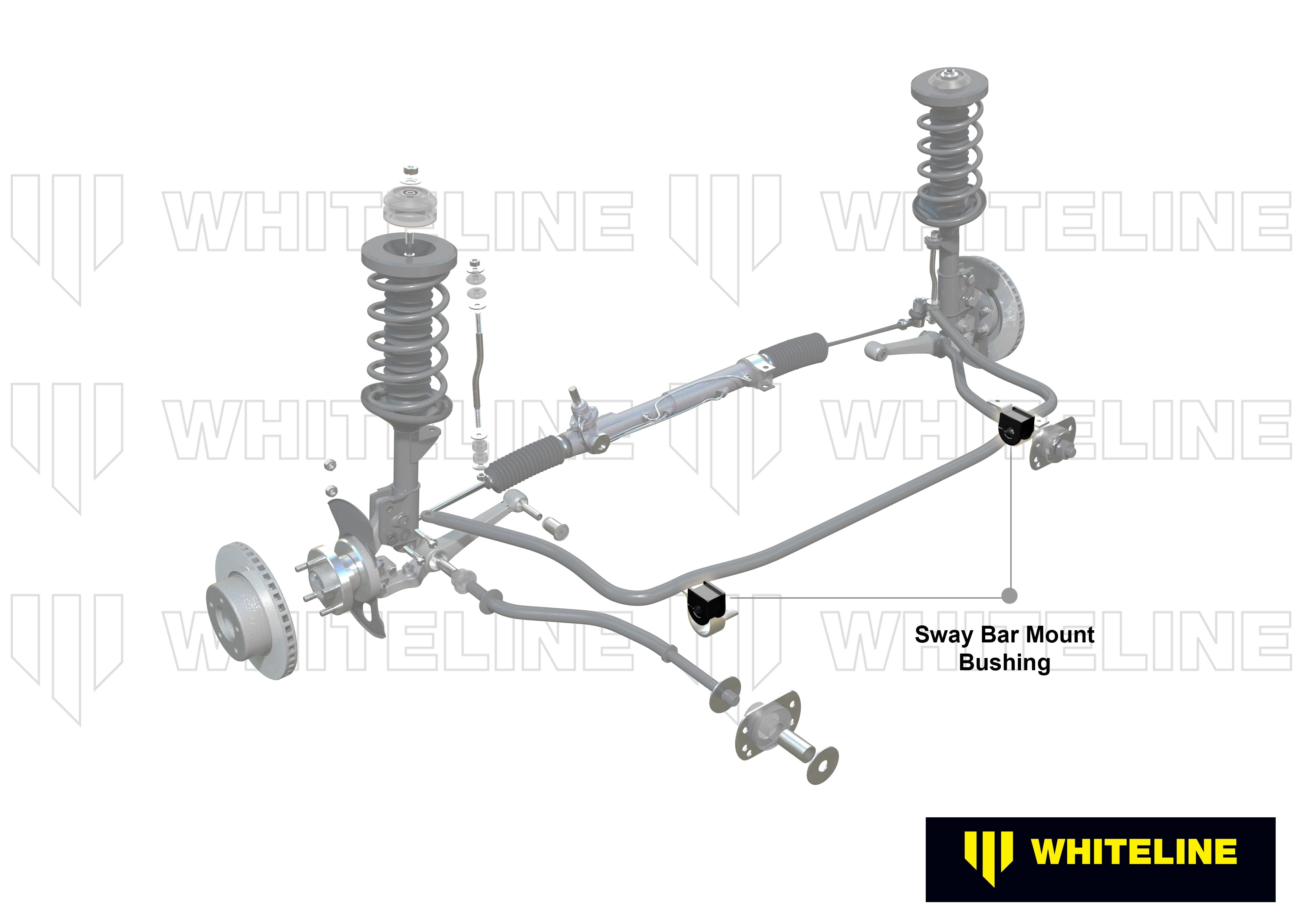 Whiteline Sway Bar Mount - Bushing Kit 21mm - Mitsubishi Starion - W22162 - image 2