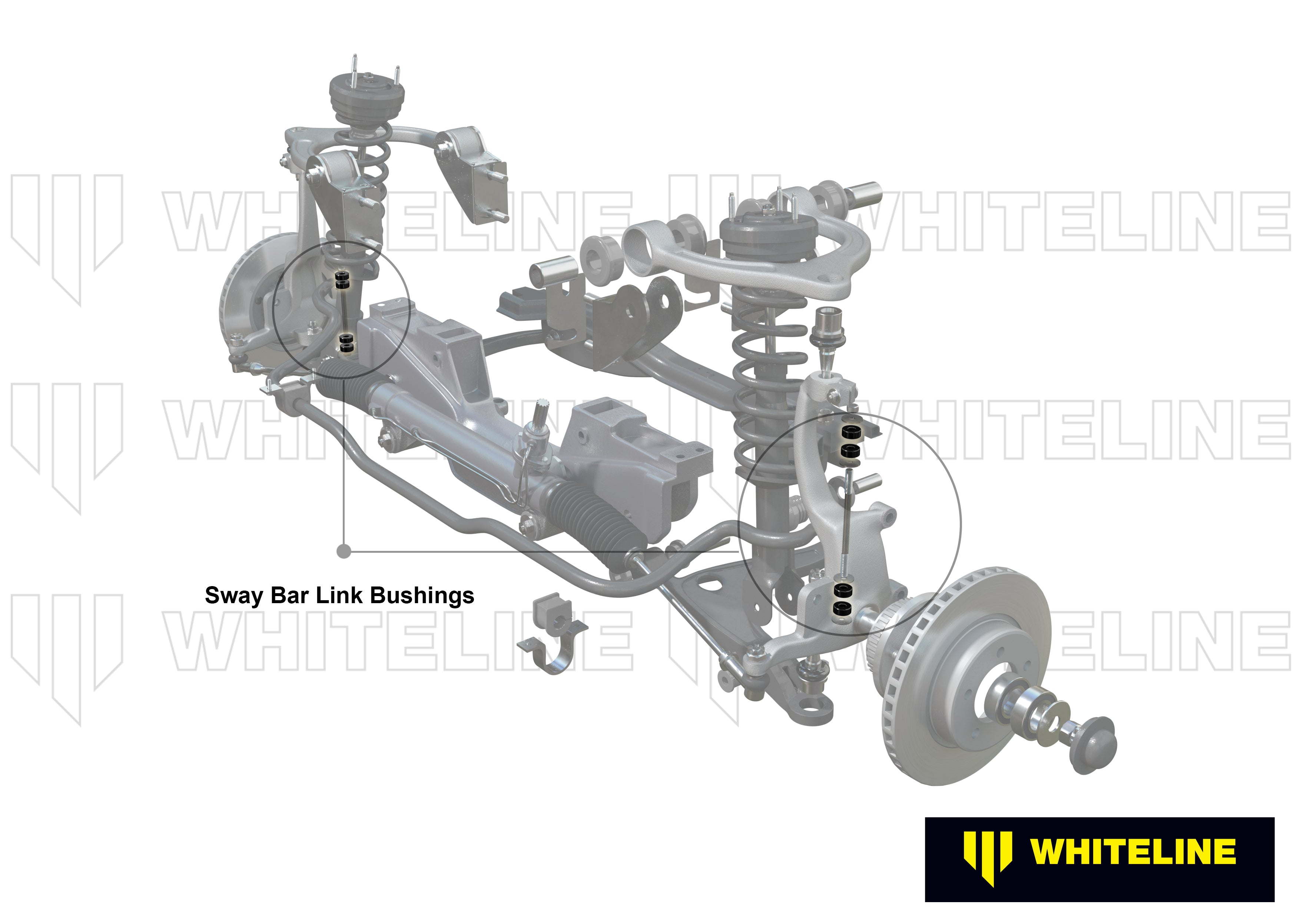 Whiteline Sway Bar Link - Bushing Kit - Eunos Roadster / Mazda MX-5 - W22515 - image 4