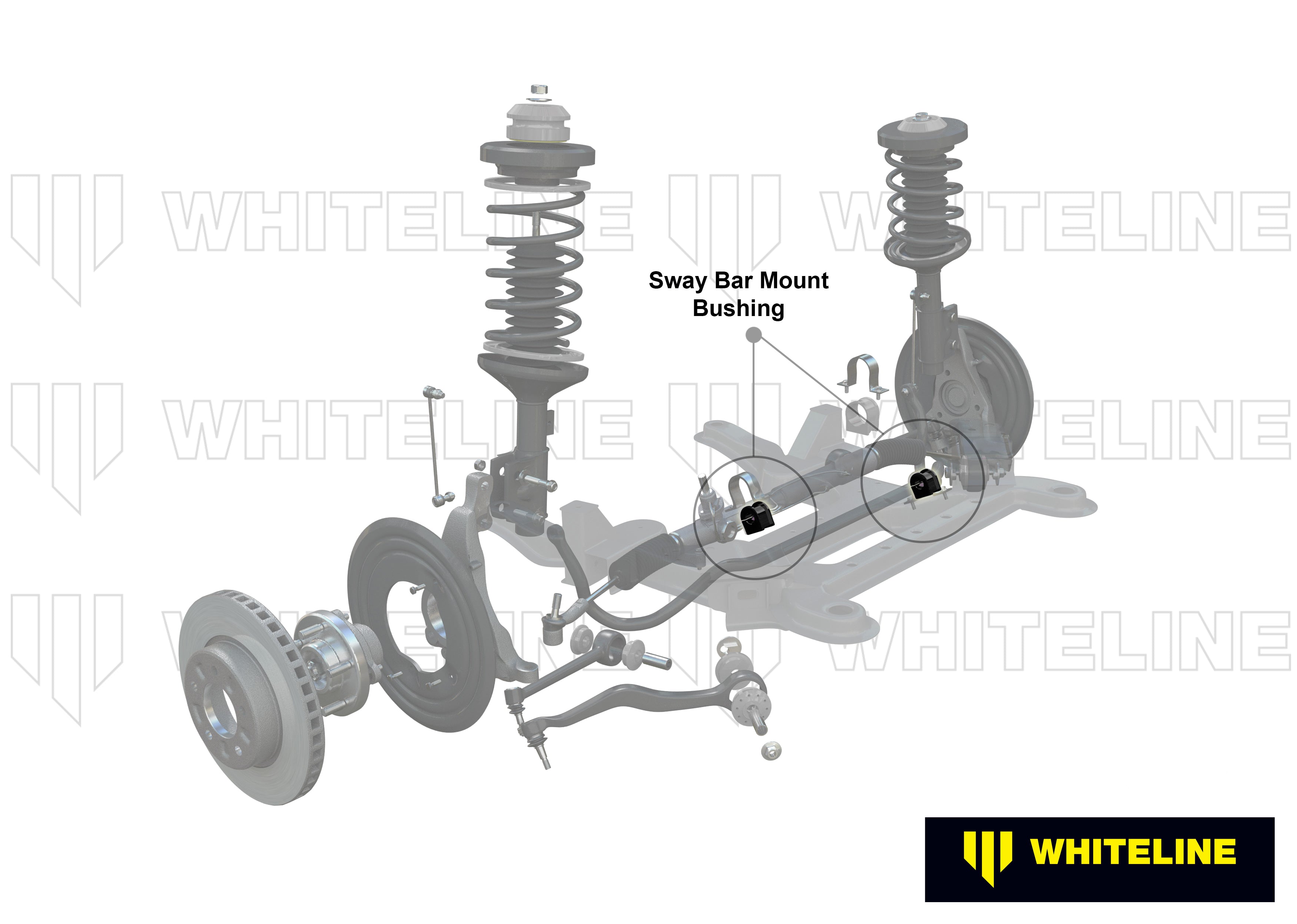 Whiteline Sway Bar Mount - Bushing Kit 27mm - BMW 5 E34 / M5 / E39 - W22805 - image 4