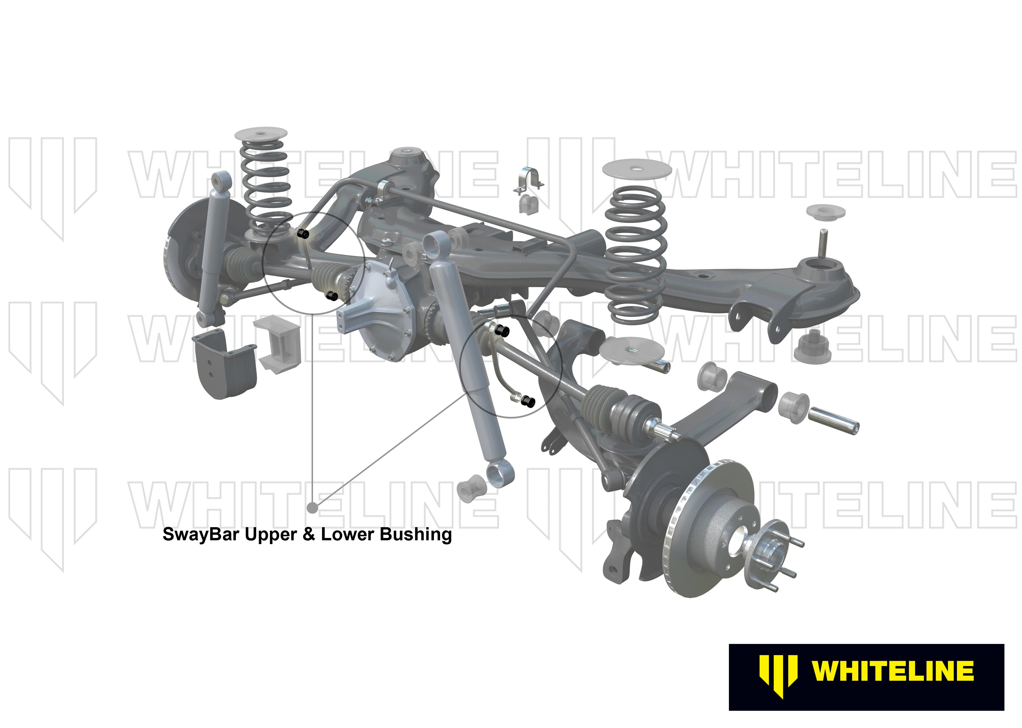 Whiteline Sway Bar Link - Bushing Kit - W23034 - W23034 - image 4