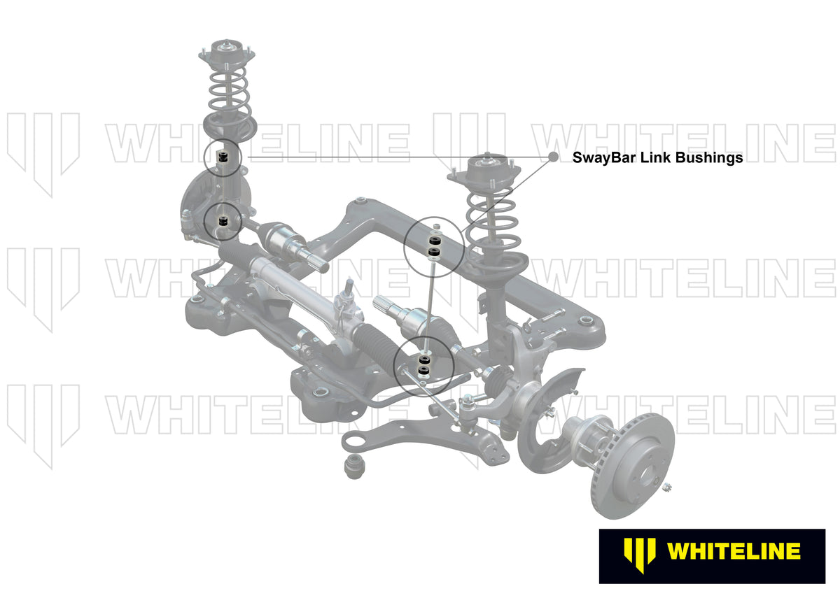Whiteline Sway Bar Link - Bushing Kit - Toyota Echo P10 - W23365 - image 4