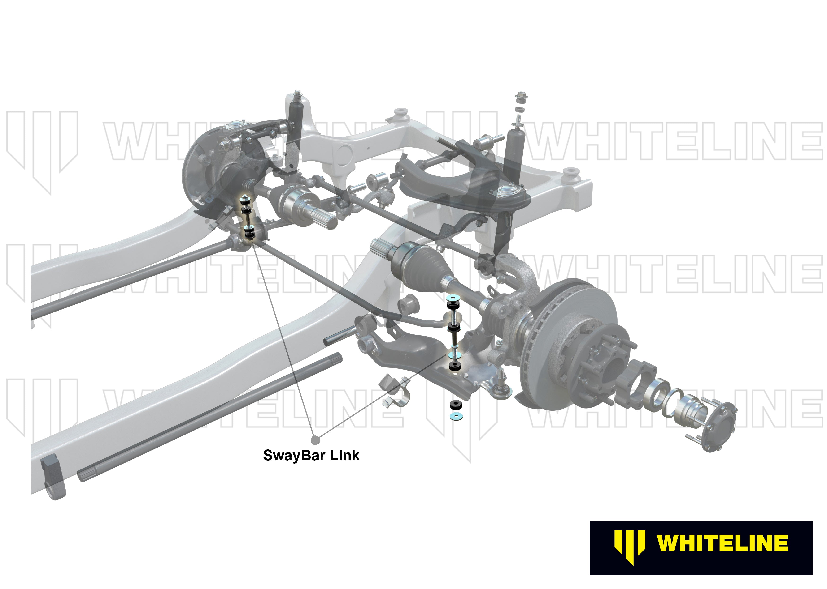 Whiteline Sway Bar Link - Assembly - W23442 - W23442 - image 4