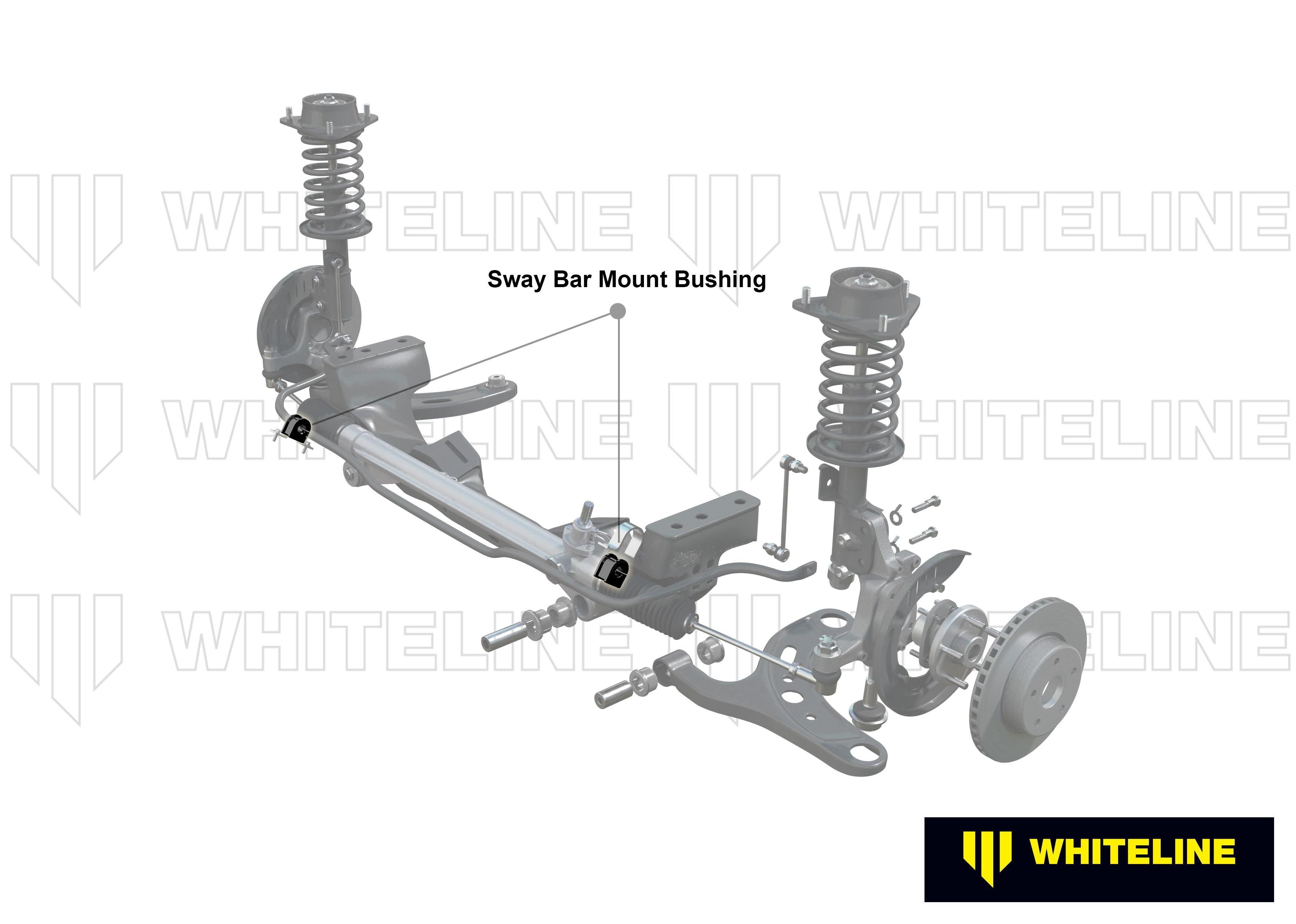 Whiteline Sway Bar Mount - Bushing Kit 18mm - Subaru BRZ / Toyota 86 / Toyota GR 86 - W23447 - W23447 - image 4