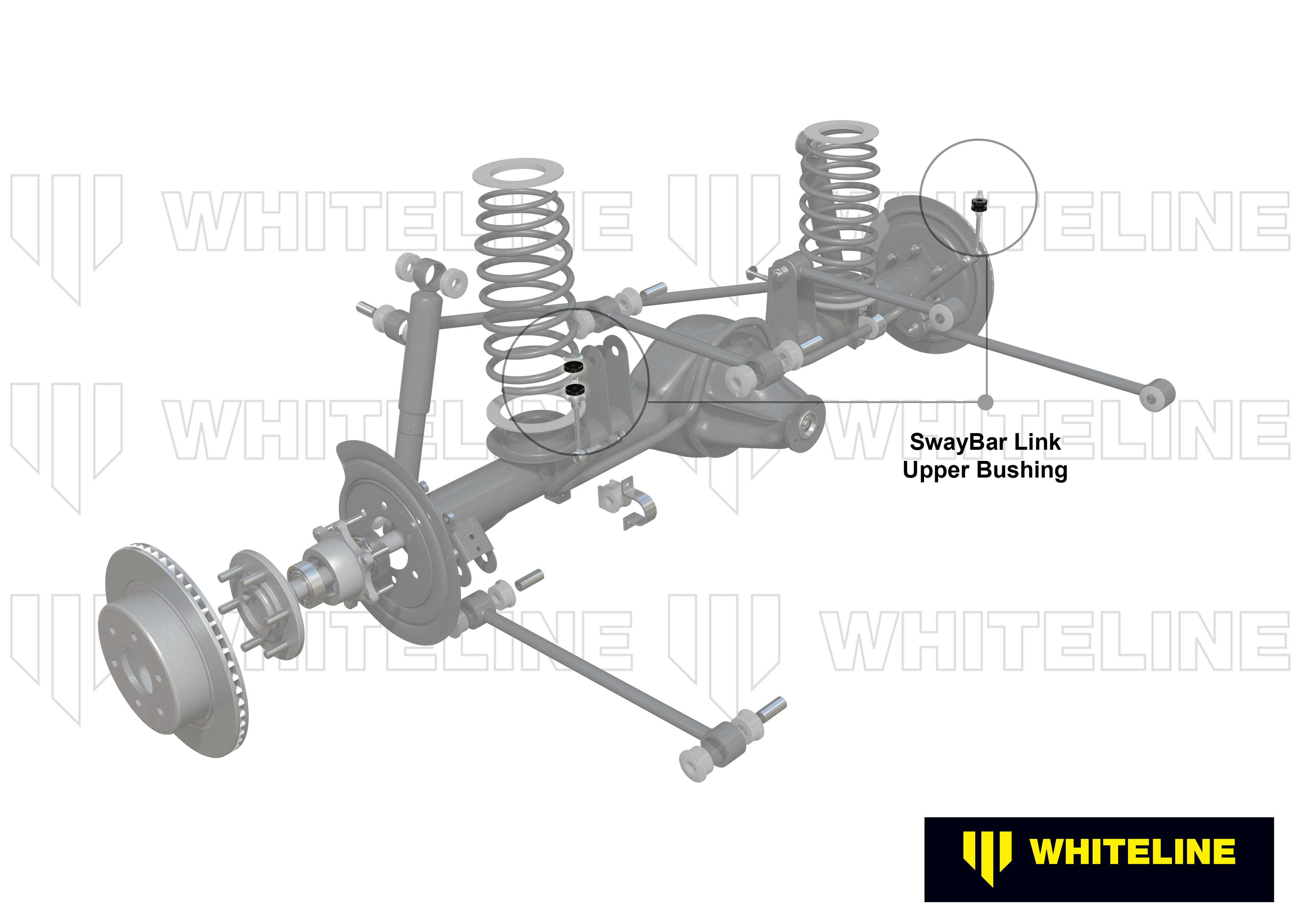 Whiteline Sway Bar Link - Upper Bushing Kit - Jeep Cherokee / Grand Wagoneer - W23457 - image 4