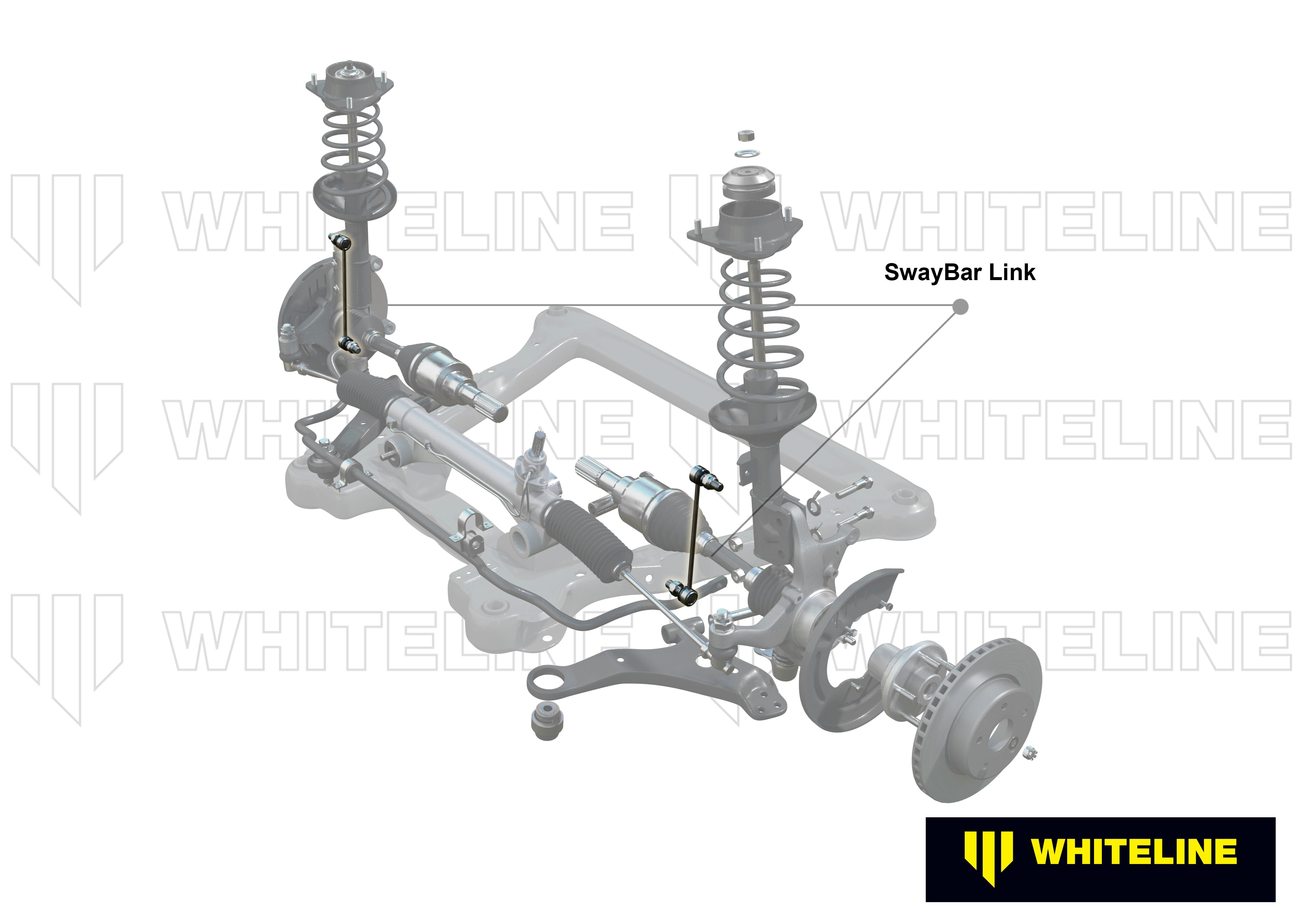 Whiteline Sway Bar Link - Assembly - Toyota Prius C / Toyota Yaris / Universal Products Sway Bar Products - W23615 - image 4