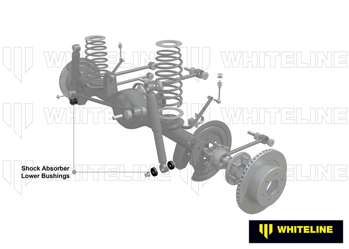 Whiteline Shock Absorber - Lower Bushing Kit - Toyota Land Cruiser - W32137 - image 4