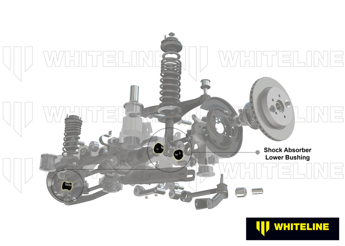Whiteline Shock Absorber - Lower Bushing Kit - Nissan 300zx / Skyline - W32985 - image 4
