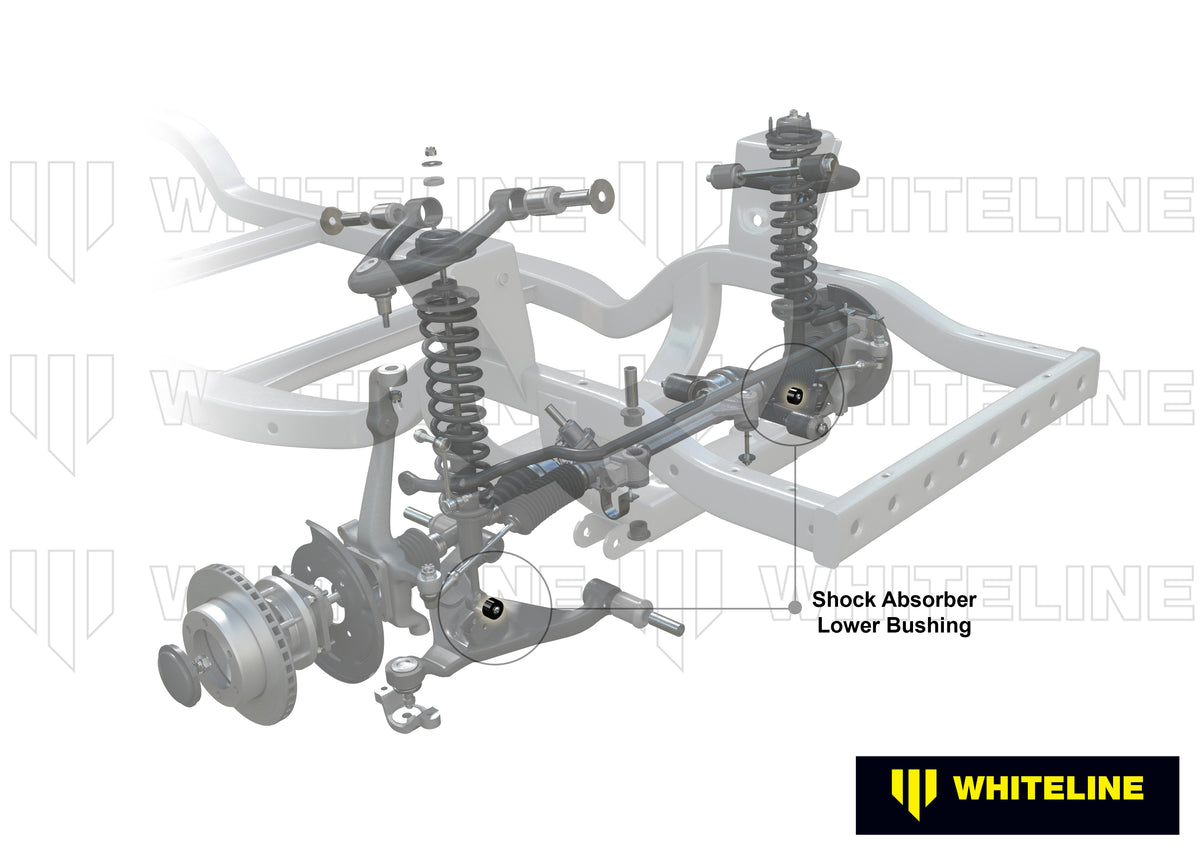 Whiteline Shock Absorber - Upper Bushing Kit - Lexus Lx / Toyota Land Cruiser - W33344 - image 4