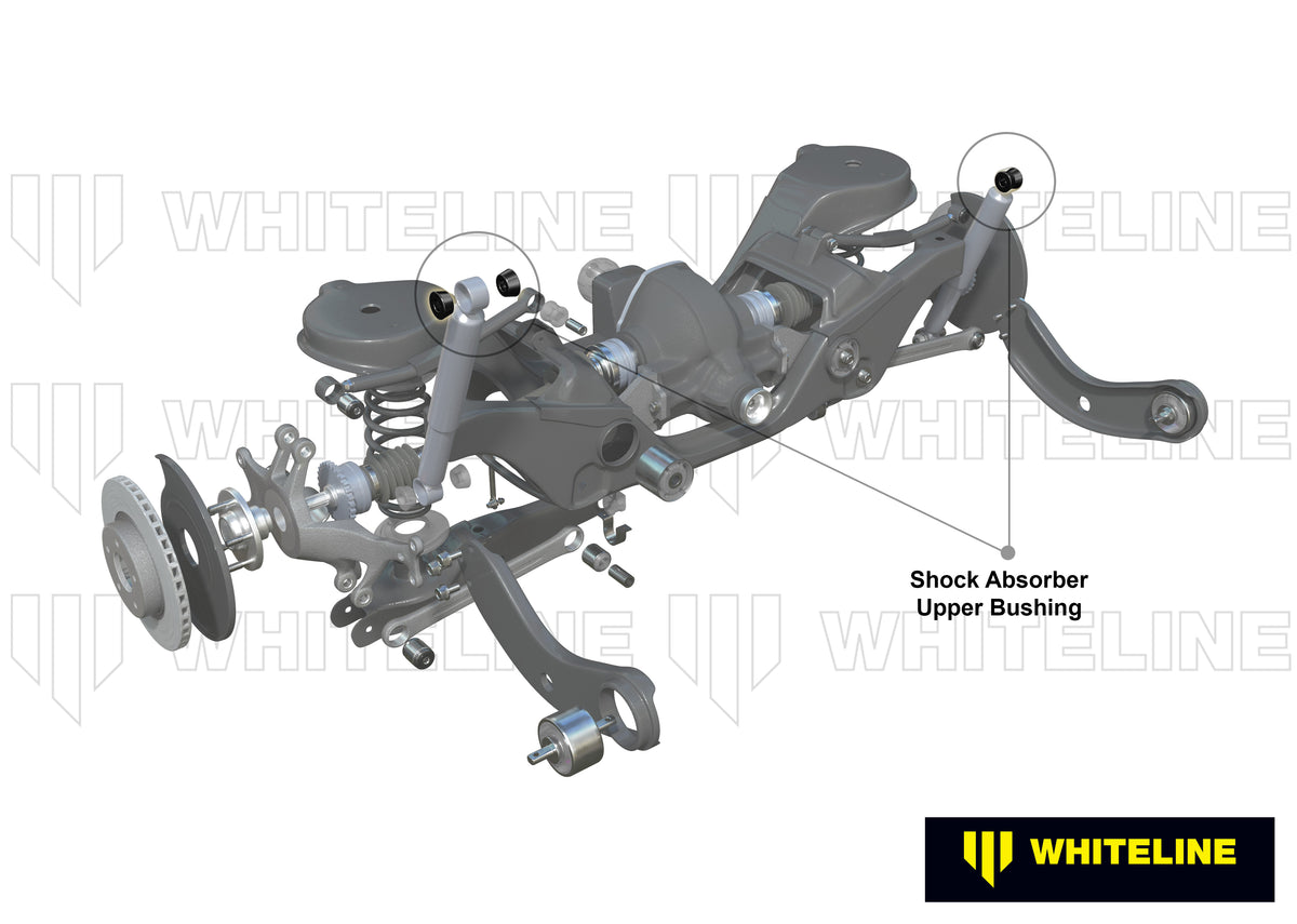 Whiteline Shock Absorber - Upper Bushing Kit - W33360 - W33360 - image 4