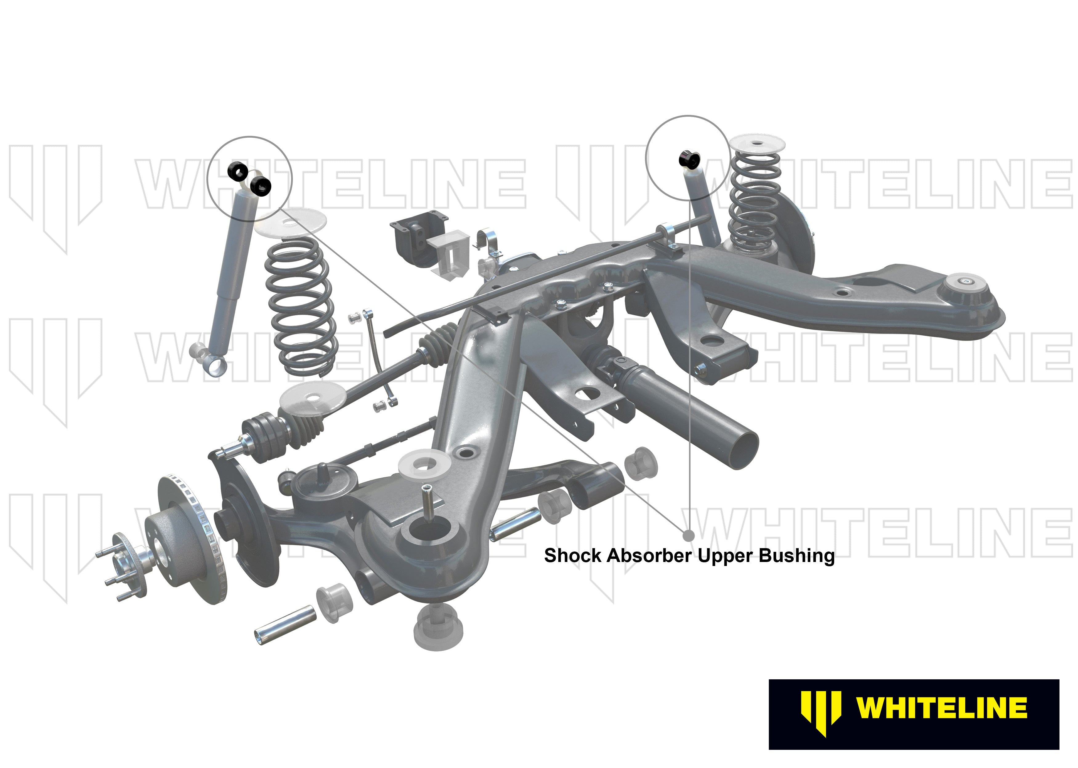 Whiteline Strut Mount - Kit - BMW 3 / Z1 / Z3 - W44040 - image 4
