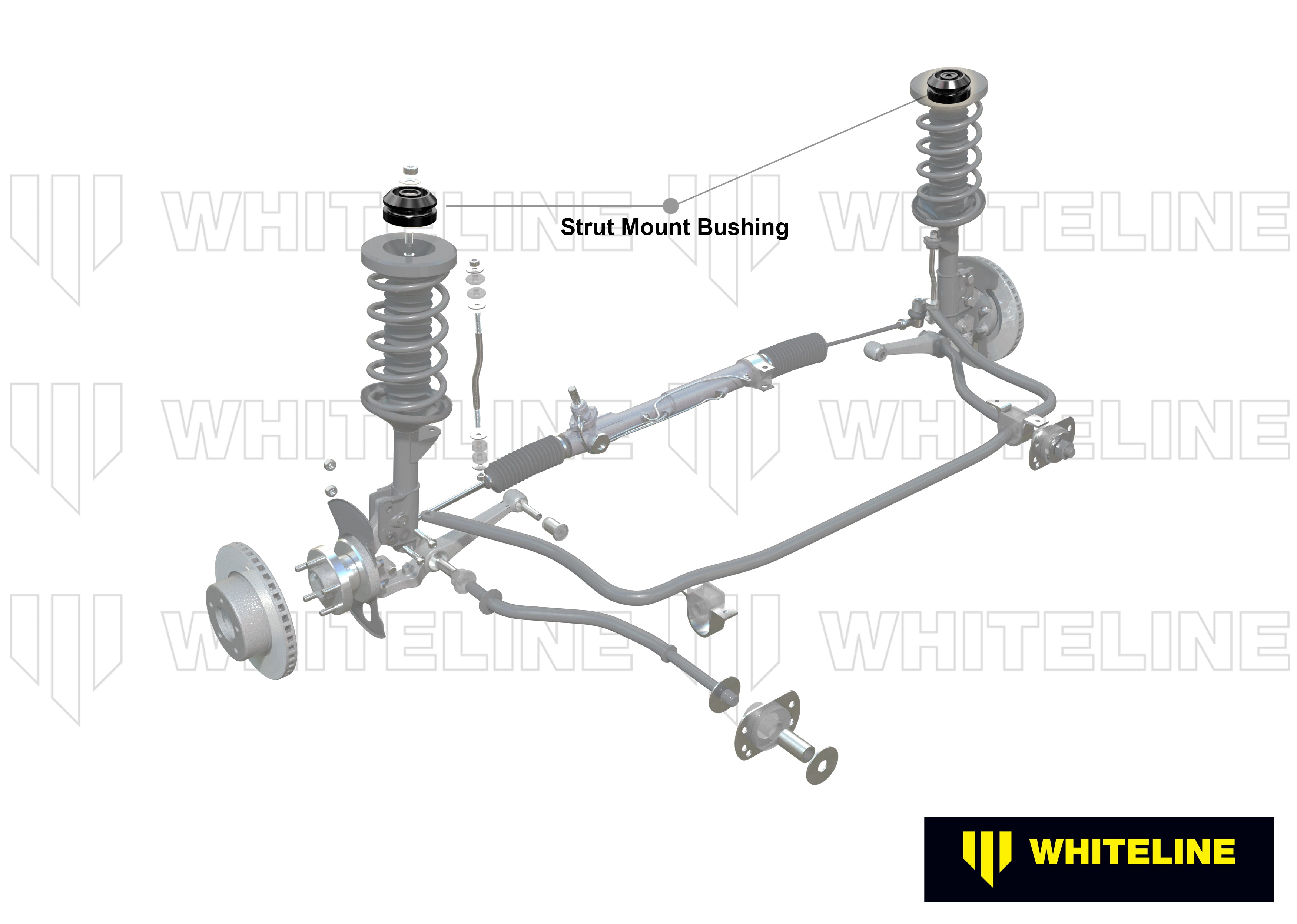 Whiteline Strut Mount - Kit - Holden Calais / Holden Commodore / HSV Commodore / Toyota Lexcen - W44041 - image 4