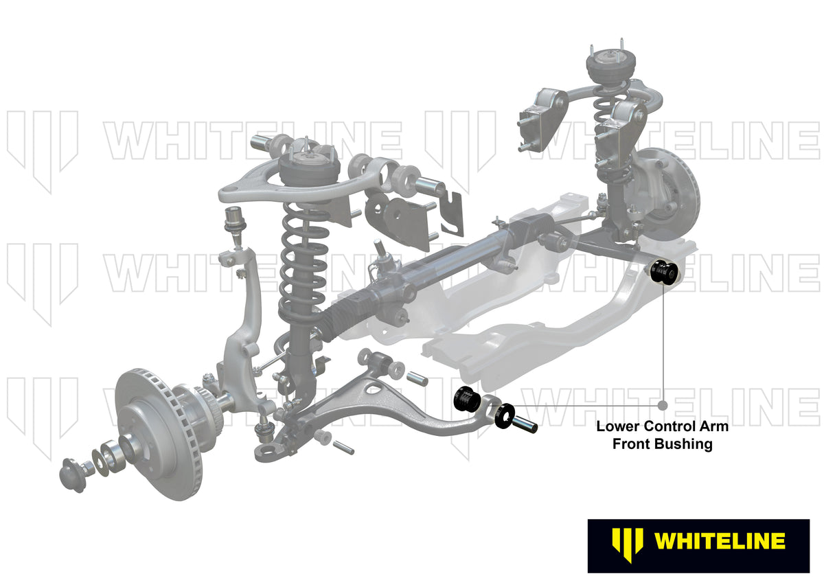 Whiteline Control Arm Lower - Inner Front Bushing Kit - Lexus Sc / Toyota Soarer / Toyota Supra - W51231A - image 4