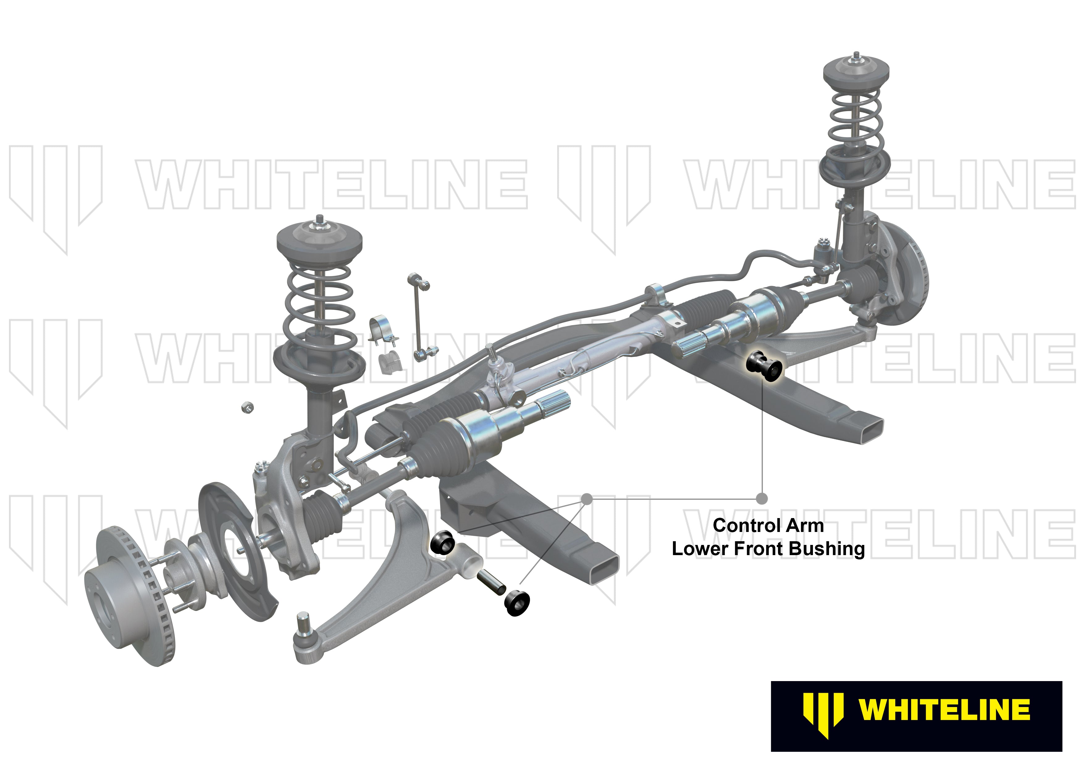 Whiteline Control Arm Lower - Inner Front Bushing Kit - W51307 - W51307 - image 4
