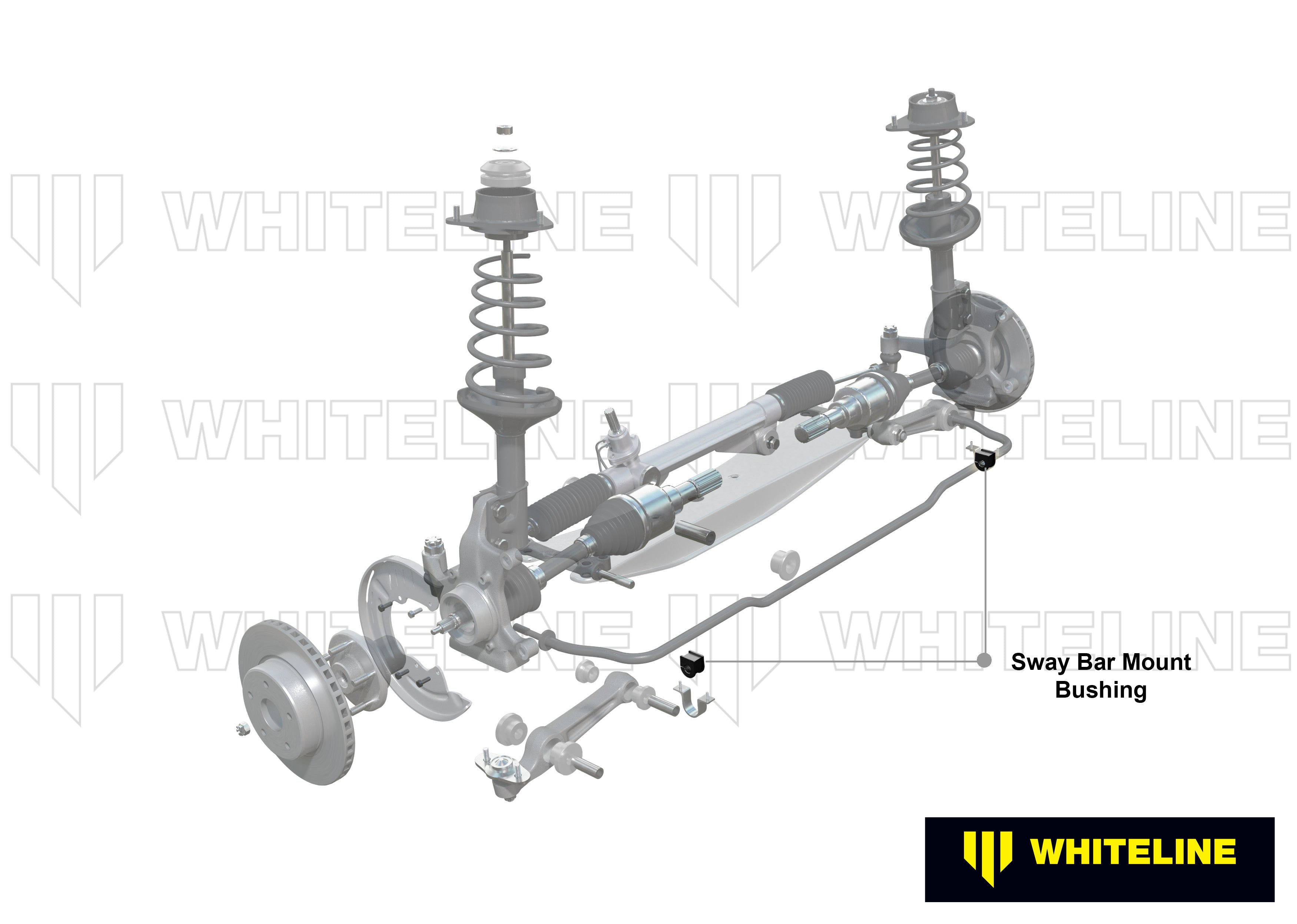 Whiteline Control Arm Lower - Inner Bushing Kit - Holden Barina / Suzuki Swift - W51453 - image 2