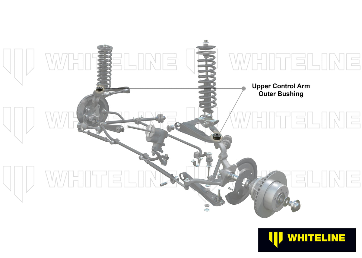 Whiteline Control Arm Upper - Outer Bushing Kit - Morris Minor - W51525 - image 4