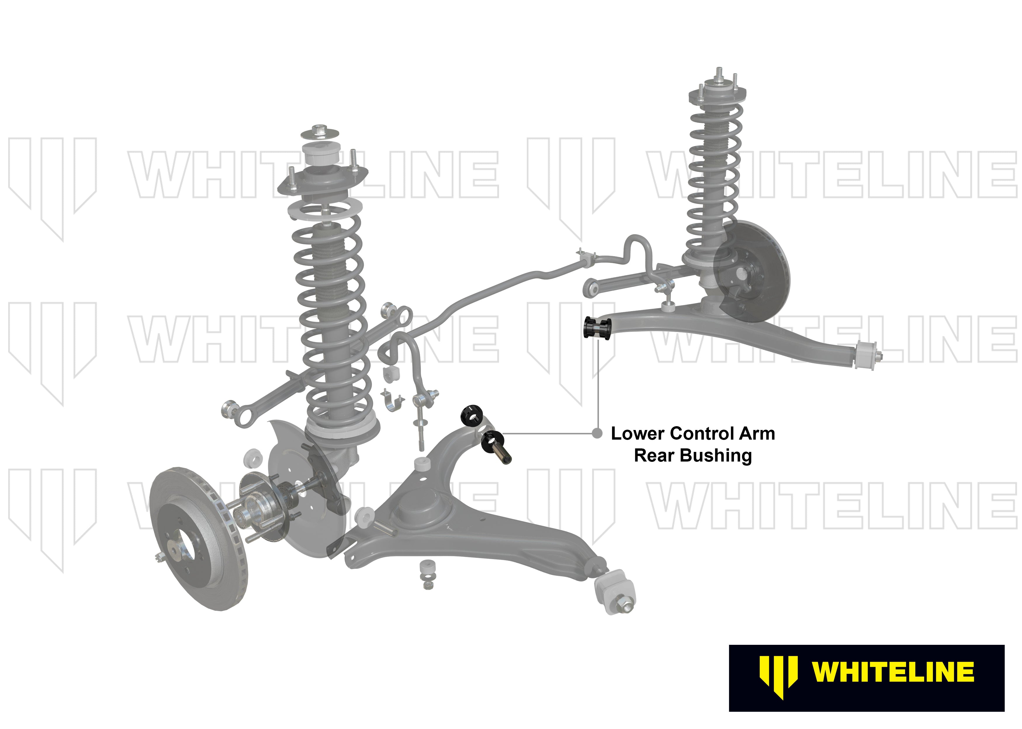 Whiteline Control Arm Lower Rear - Inner Bushing Kit - Mitsubishi Starion - W51596 - image 4