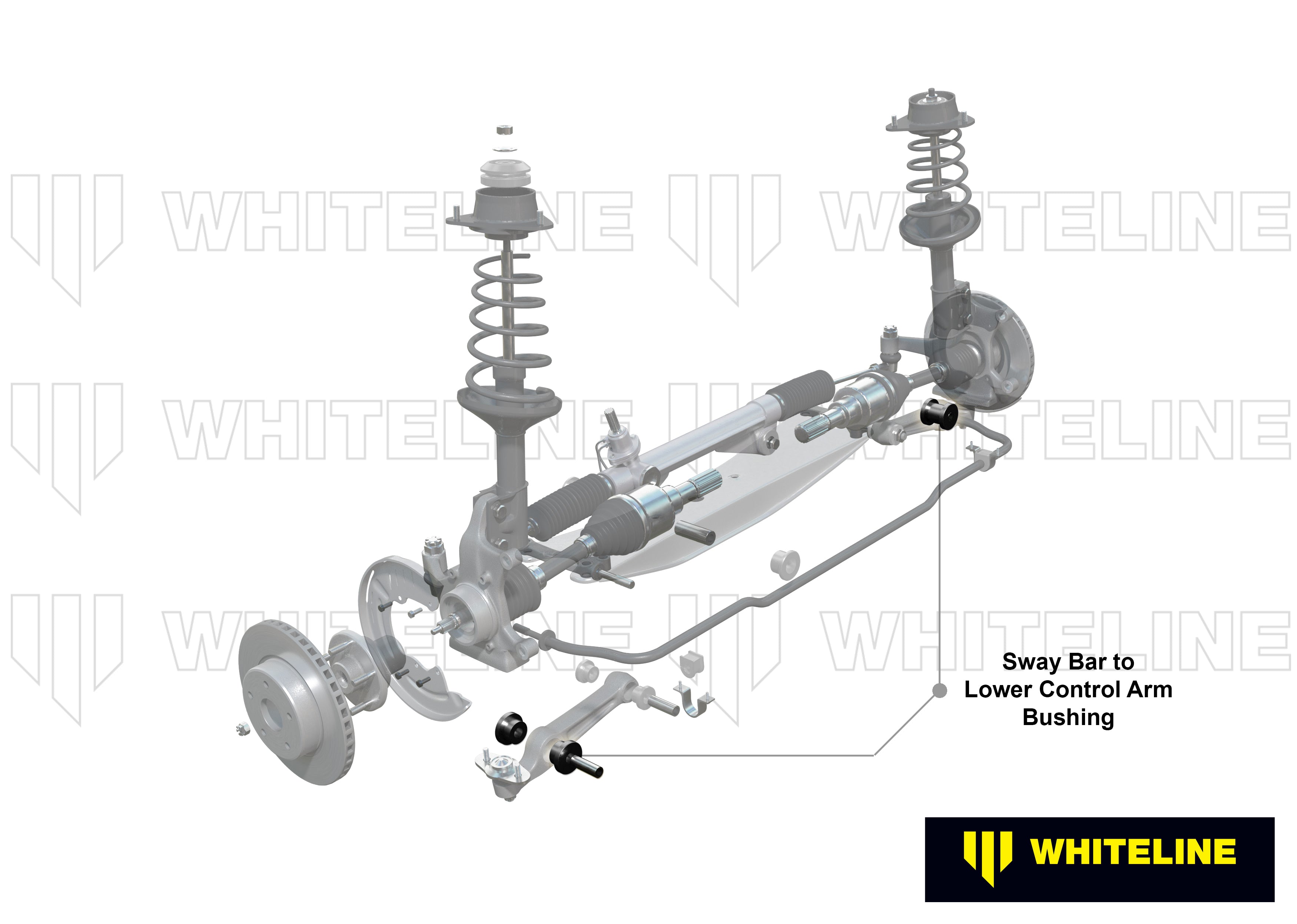 Whiteline Control Arm Lower - Outer Bushing Kit - Toyota Camry V10 / V11 - W51663 - W51663 - image 4