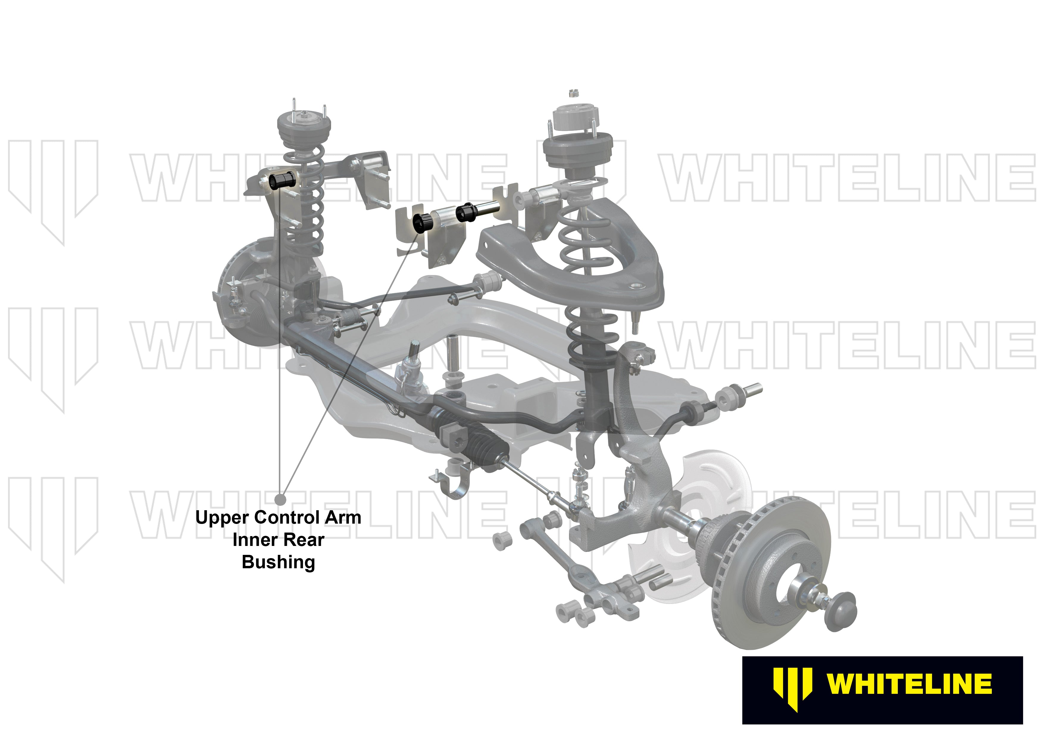 Whiteline Control Arm Upper - Inner Rear Bushing Kit - Toyota Liteace / Spacia / Tarago / Town Ace Sbv - W51684 - image 4