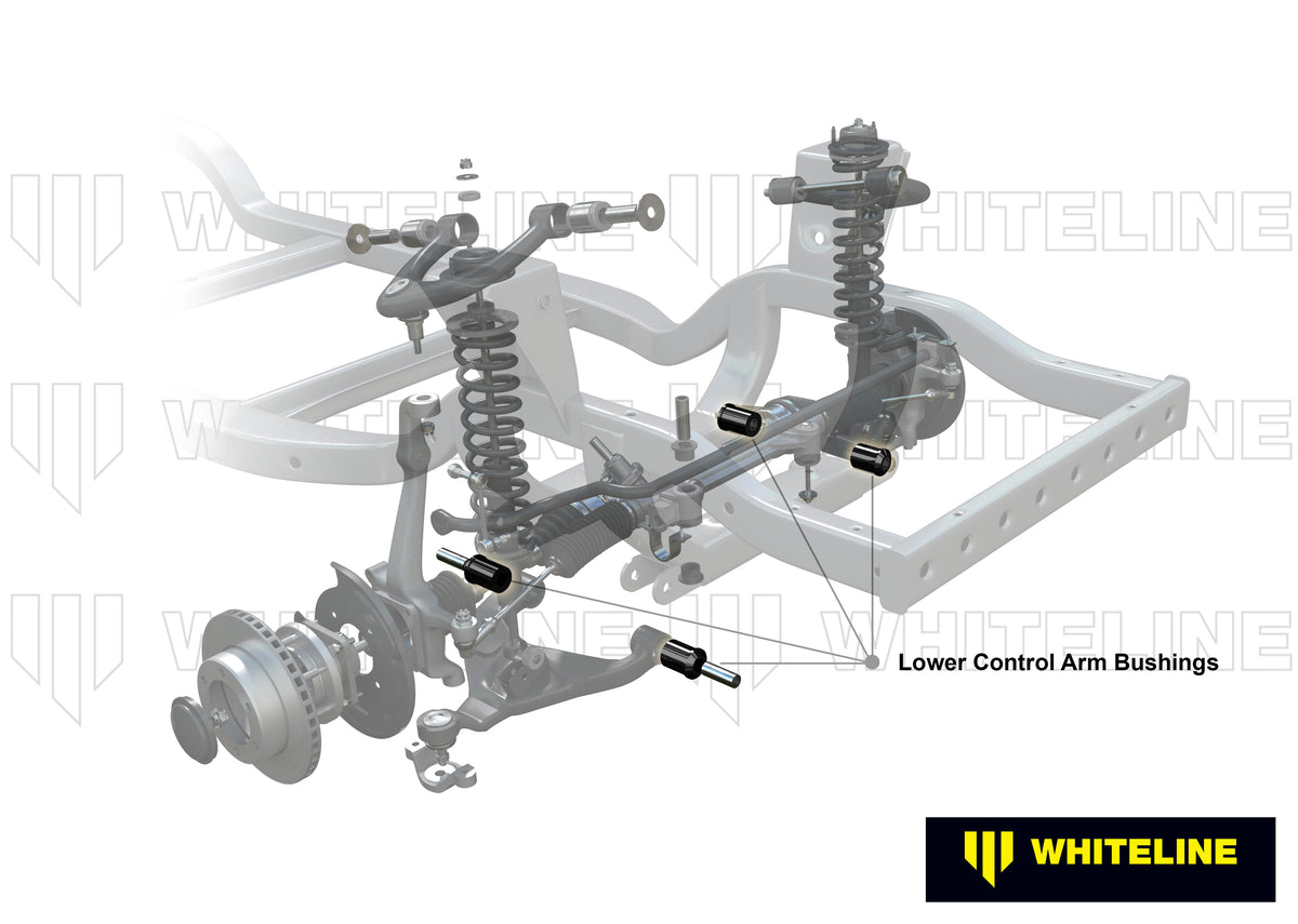 Whiteline Control Arm Lower - Bushing Kit-Double Offset - Mercedes-Benz X-class / Nissan Navara / Nissan Pathfinder - W53273 - image 4