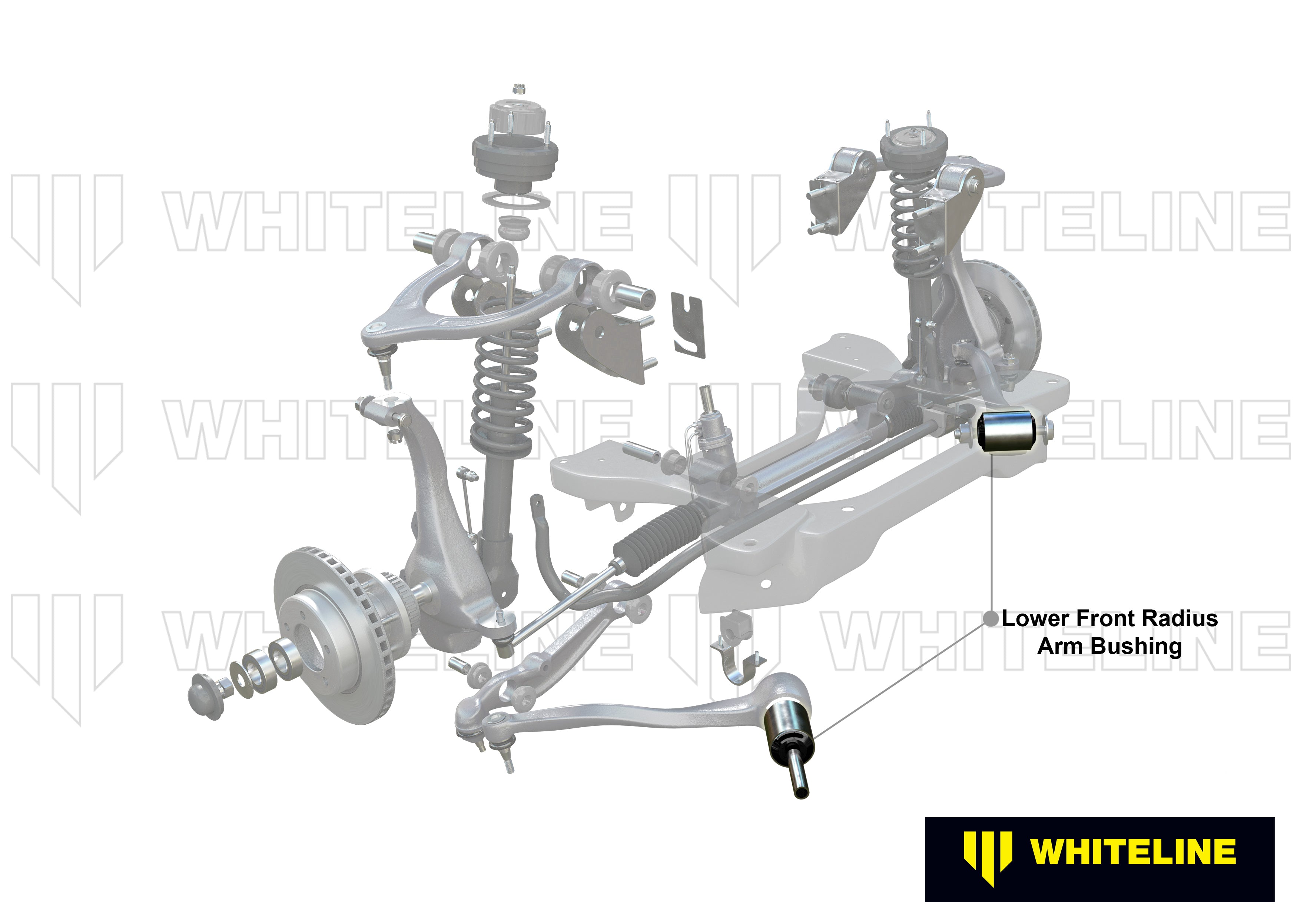 Whiteline Radius Arm Lower - Bushing Kit - Ford Falcon / FPV Falcon - W53310 - image 4
