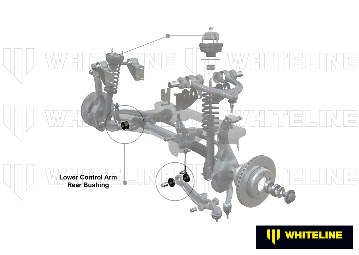 Whiteline Control Arm Lower - Inner Bushing Kit - Ford Falcon / FPV Falcon - W53311 - image 4