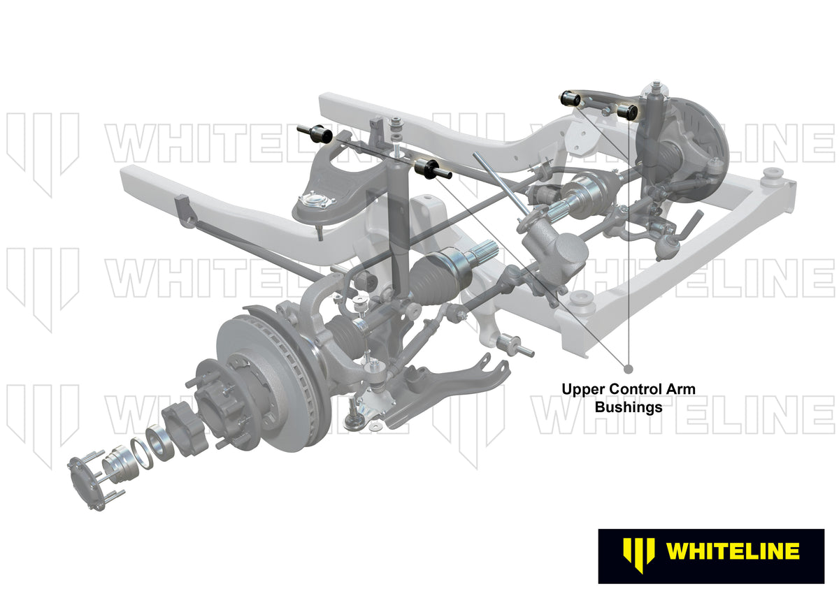 Whiteline Control Arm Upper - Bushing Kit - Chevrolet Colorado / Holden Colorado / Holden Rodeo / Isuzu D-max - W53380 - image 4