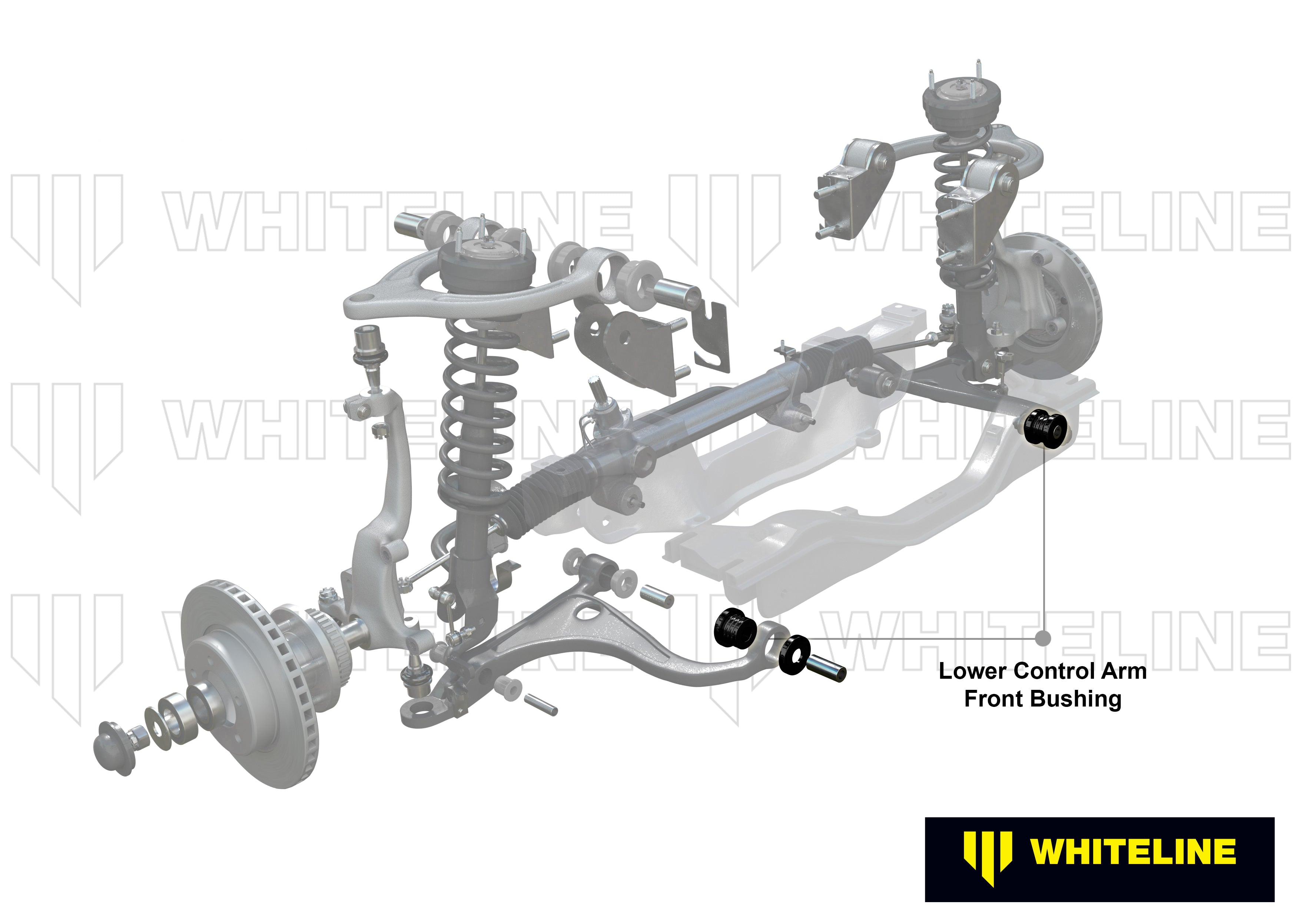 Whiteline Control Arm Lower - Inner Front Bushing Kit - Mazda MX-5 / Rx-8 - W53413 - image 4