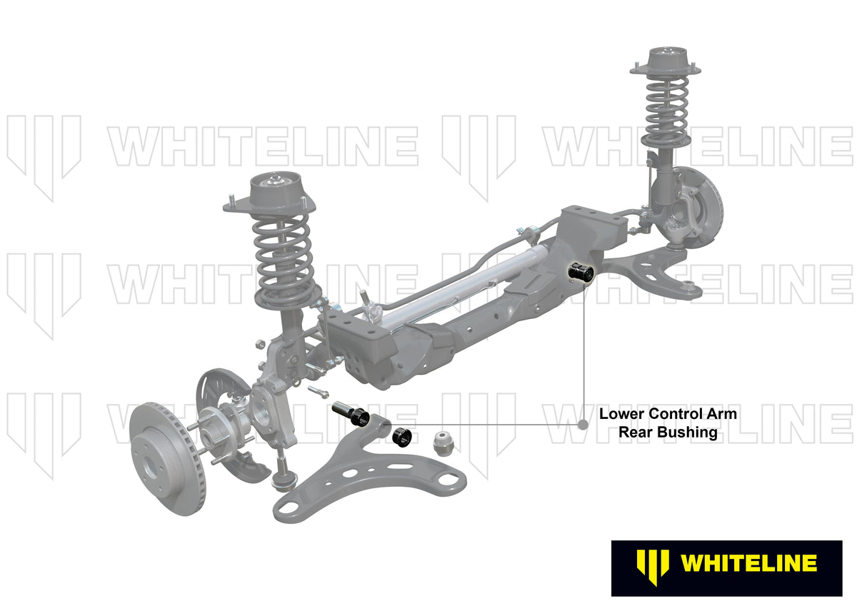 Whiteline Control Arm Lower - Inner Rear Bushing Kit - Hyundai Elantra / Hyundai I30 / Kia Cerato / Kia Cerato Koup - W53450 - image 4