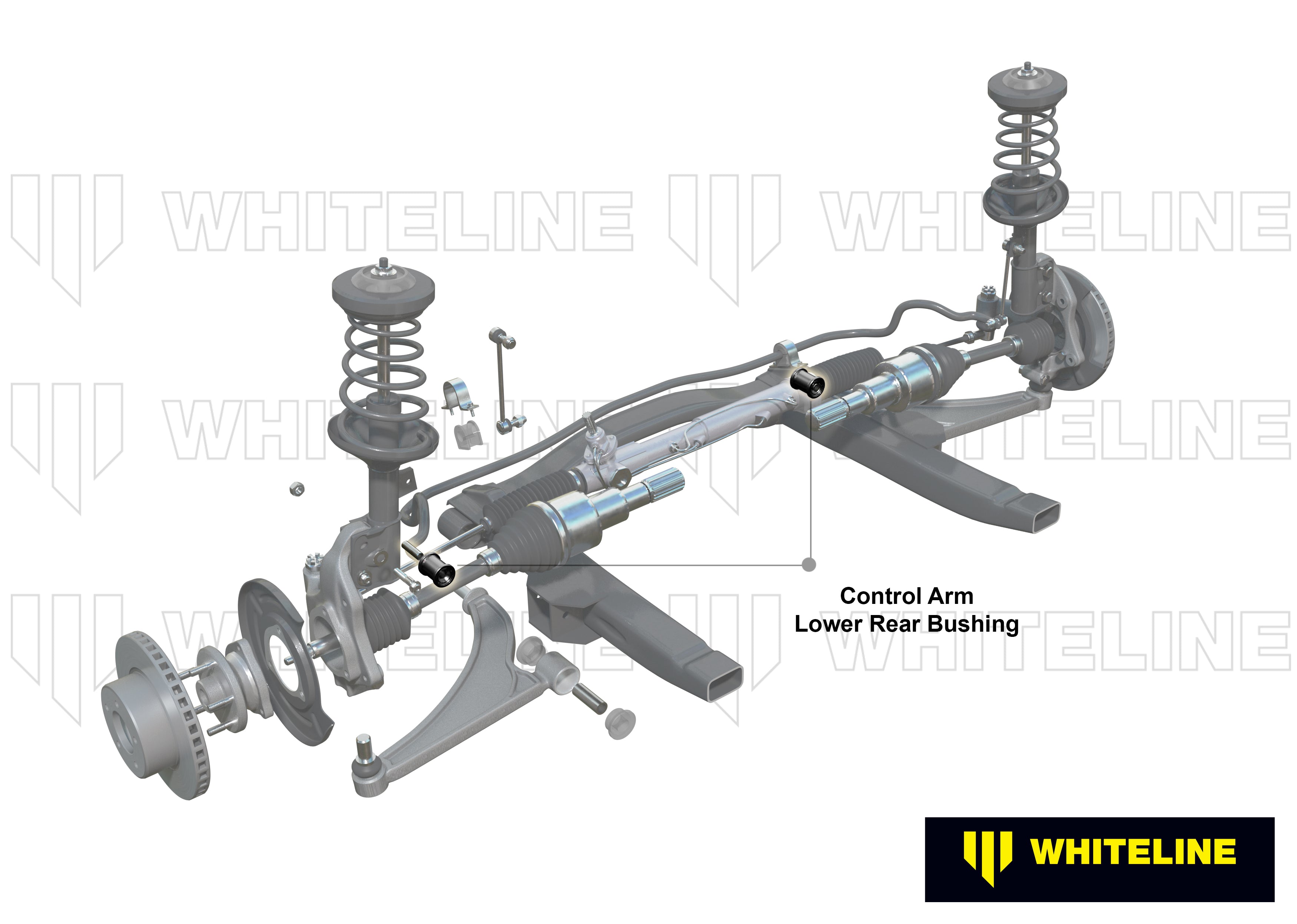 Whiteline Control Arm Lower - Inner Rear Bushing Kit - W53665 - W53665 - image 4
