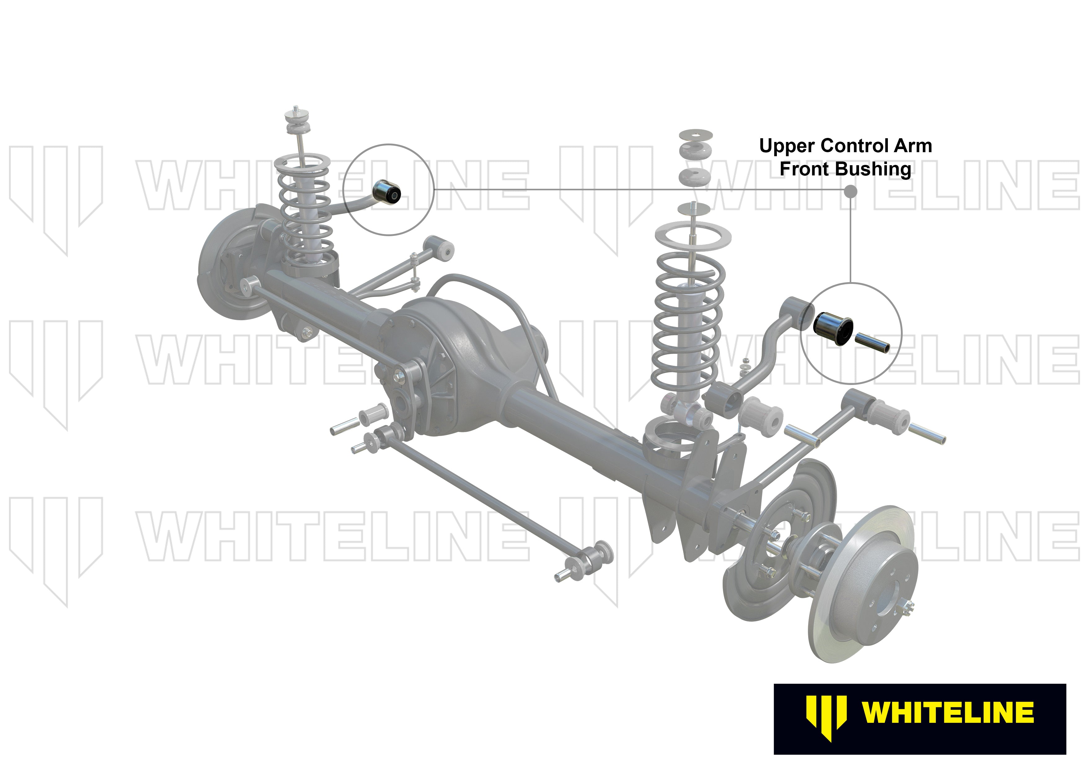 Whiteline Trailing Arm Upper - Front Bushing Kit - Ford Fairlane / Fairmont / Falcon / Ltd - W61015 - image 4