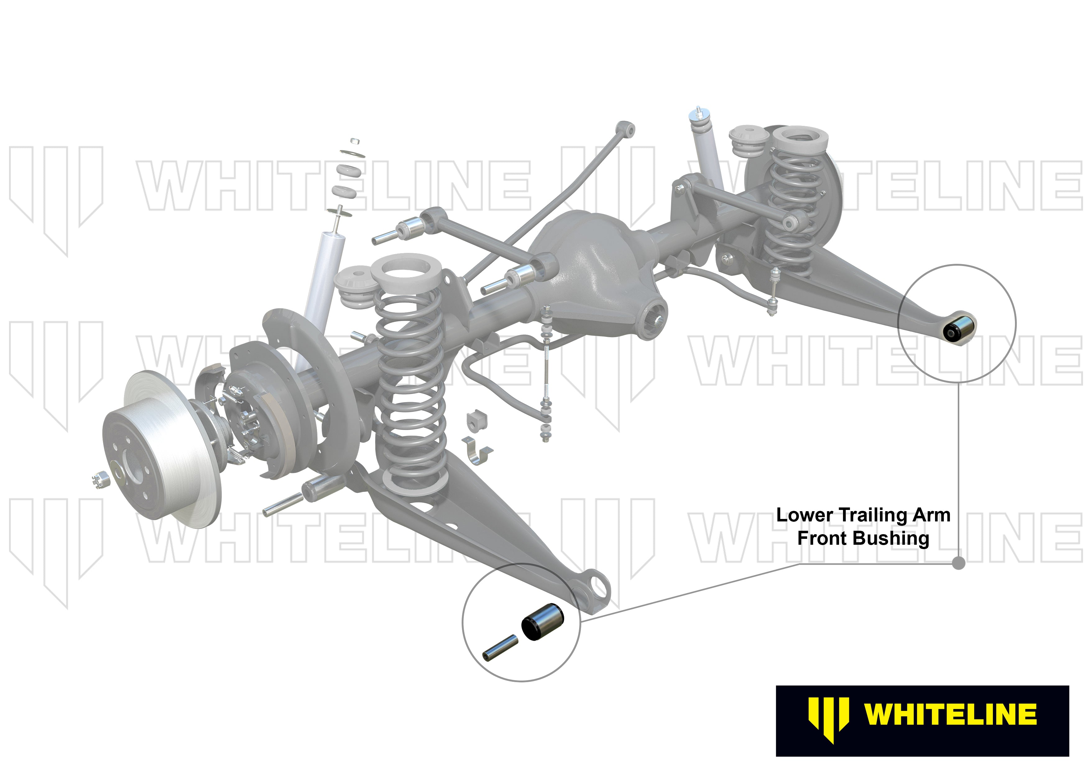 Whiteline Beam Axle - Bushing Kit - W61024 - W61024 - image 4