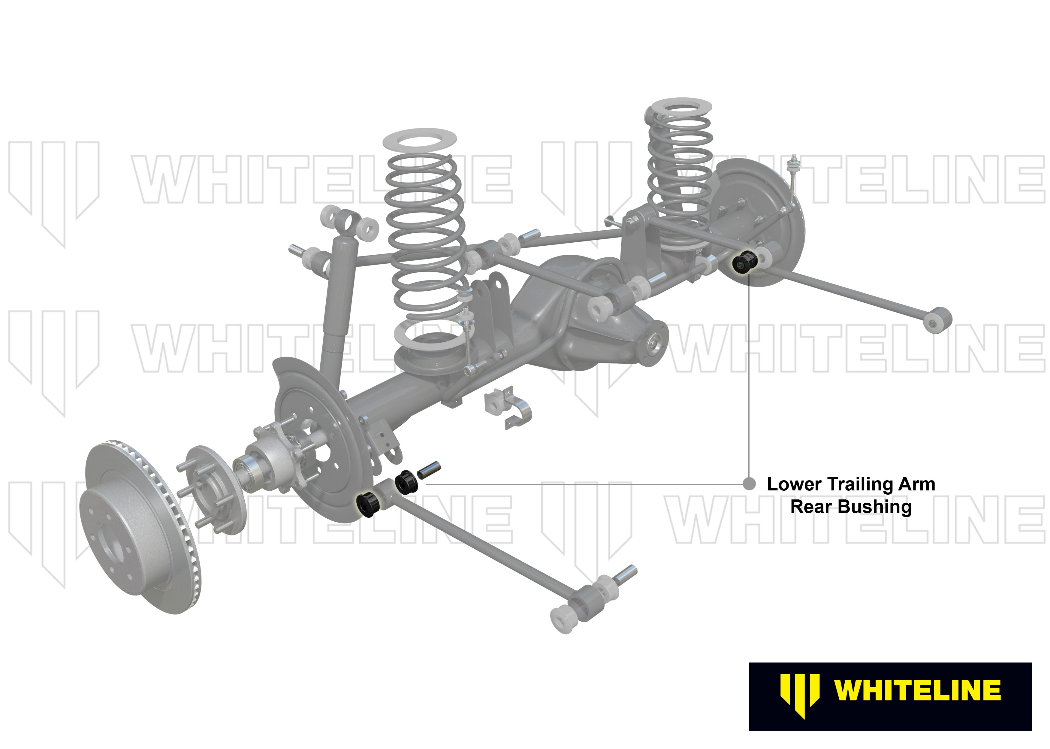 Whiteline Trailing Arm Lower - Rear Bushing Kit - W61268 - W61268 - image 4