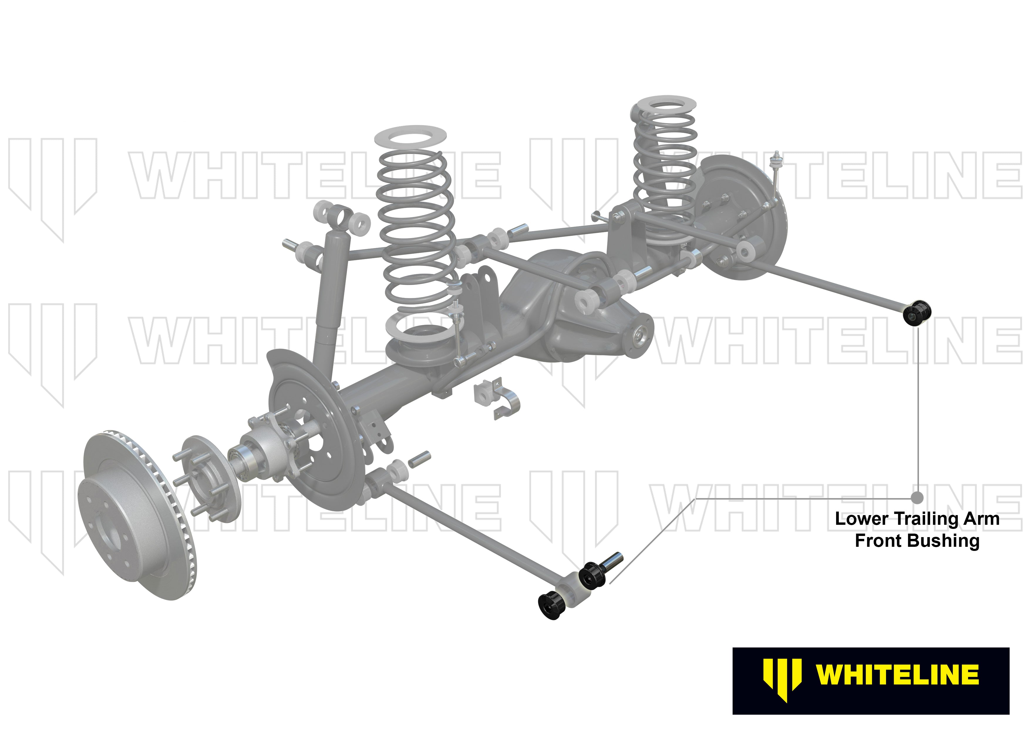 Whiteline Trailing Arm Lower - Front Bushing Kit - Ford Cortina / Taunus - W61395 - image 4