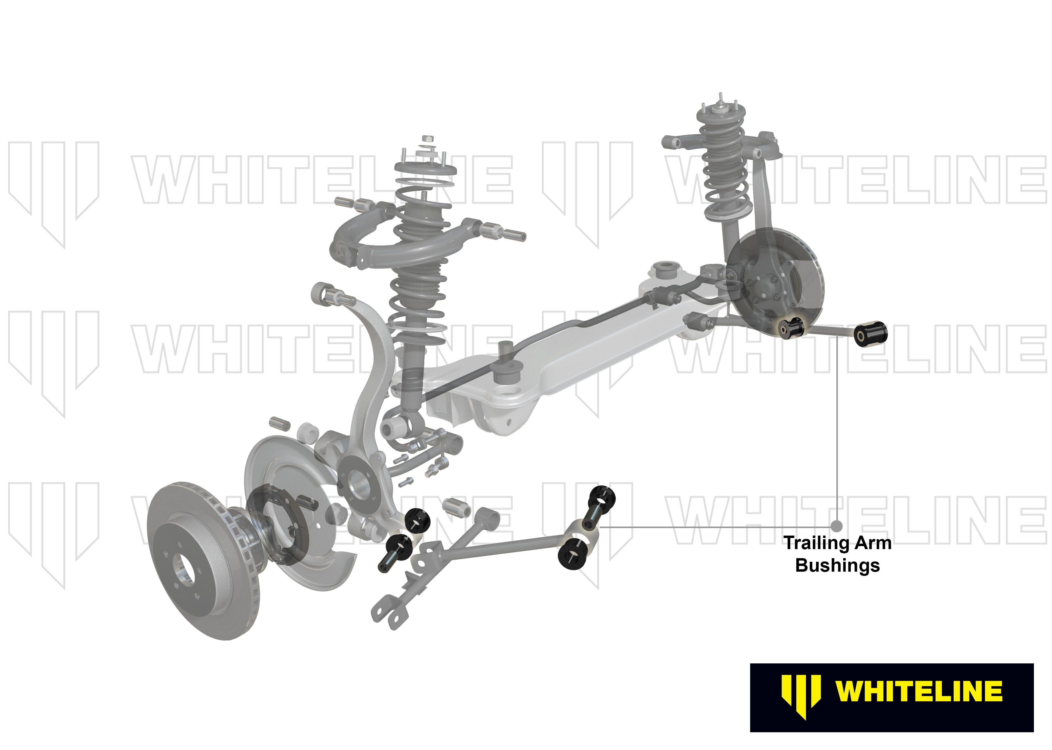 Whiteline Trailing Arm Lower - Bushing Kit - W61446 - W61446 - image 4
