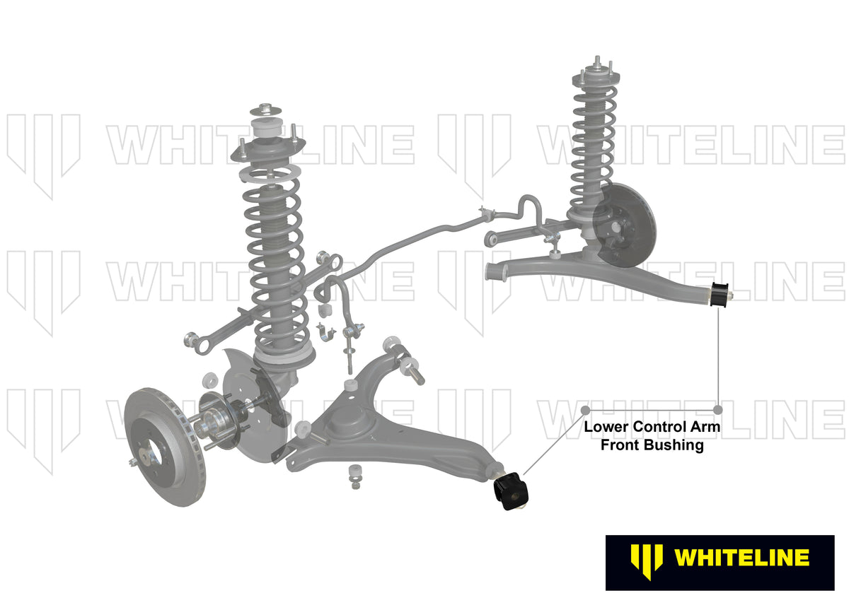 Whiteline Control Arm Lower - Inner Front Bushing Kit - Holden Barina / Suzuki Cultus / Suzuki Swift - W61460 - image 4