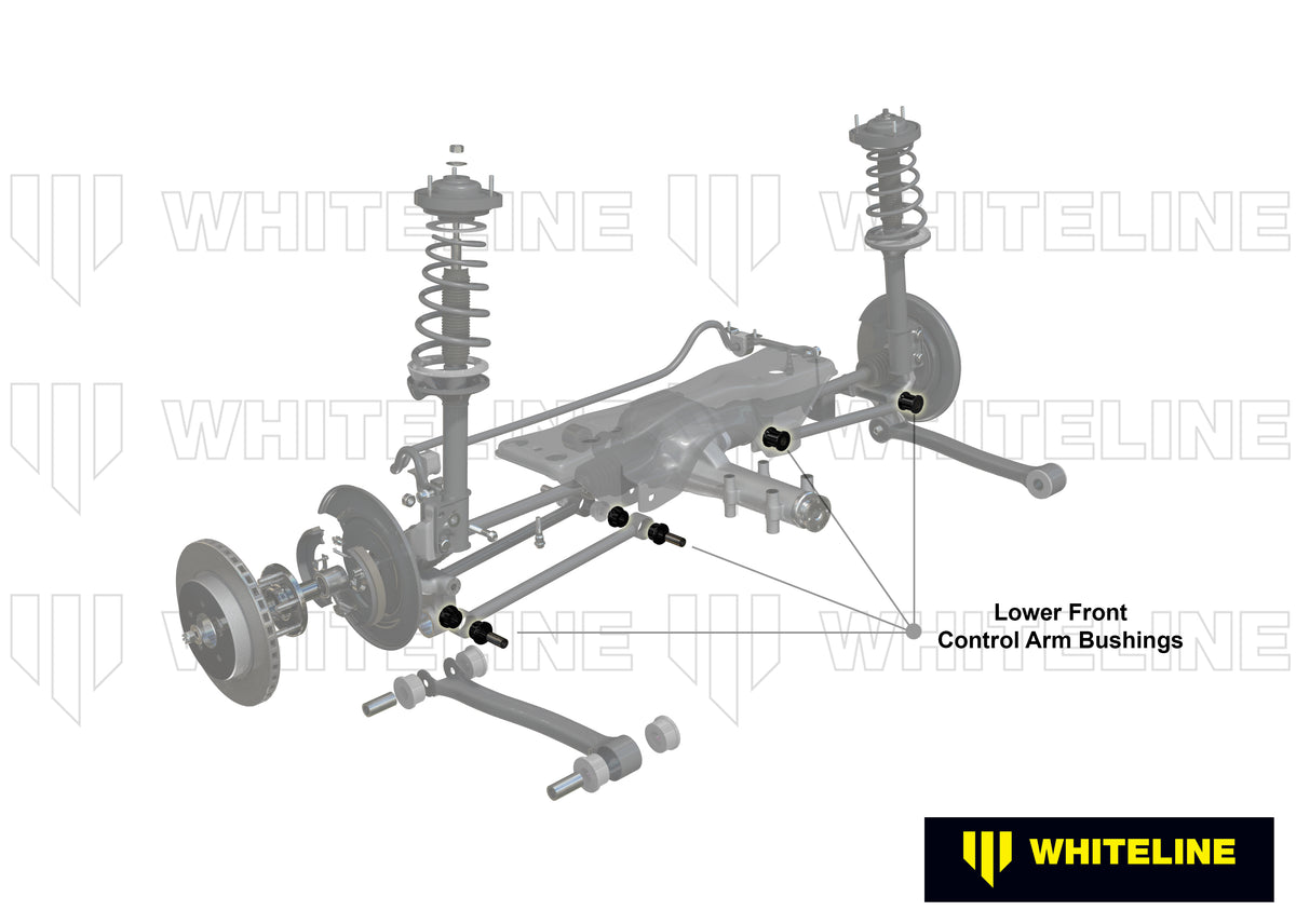Whiteline Control Arm Lower Front - Bushing Kit - Porsche 928 - W62541 - image 2