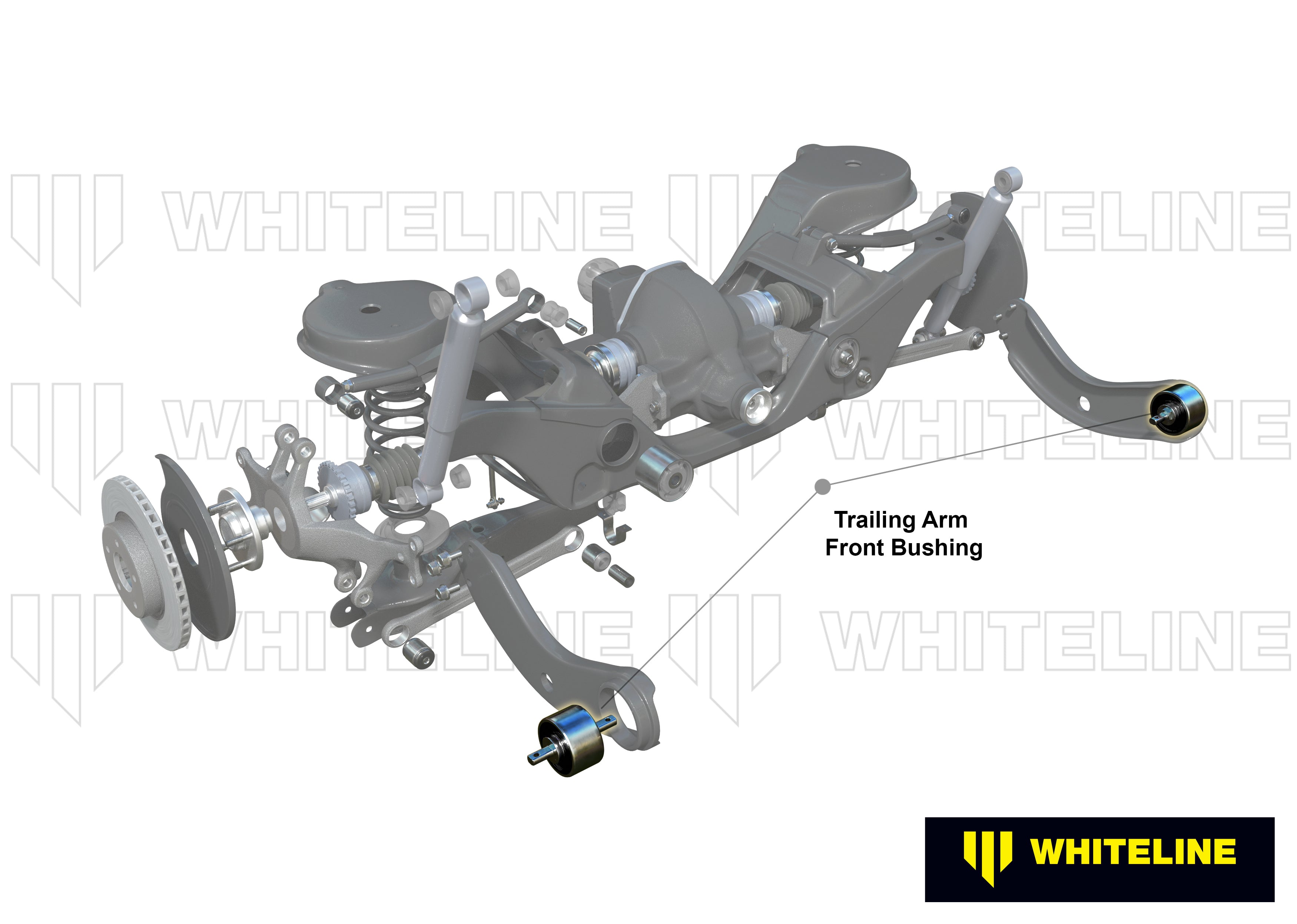 Whiteline Trailing Arm Lower - Bushing Kit - W62715A - W62715A - image 4
