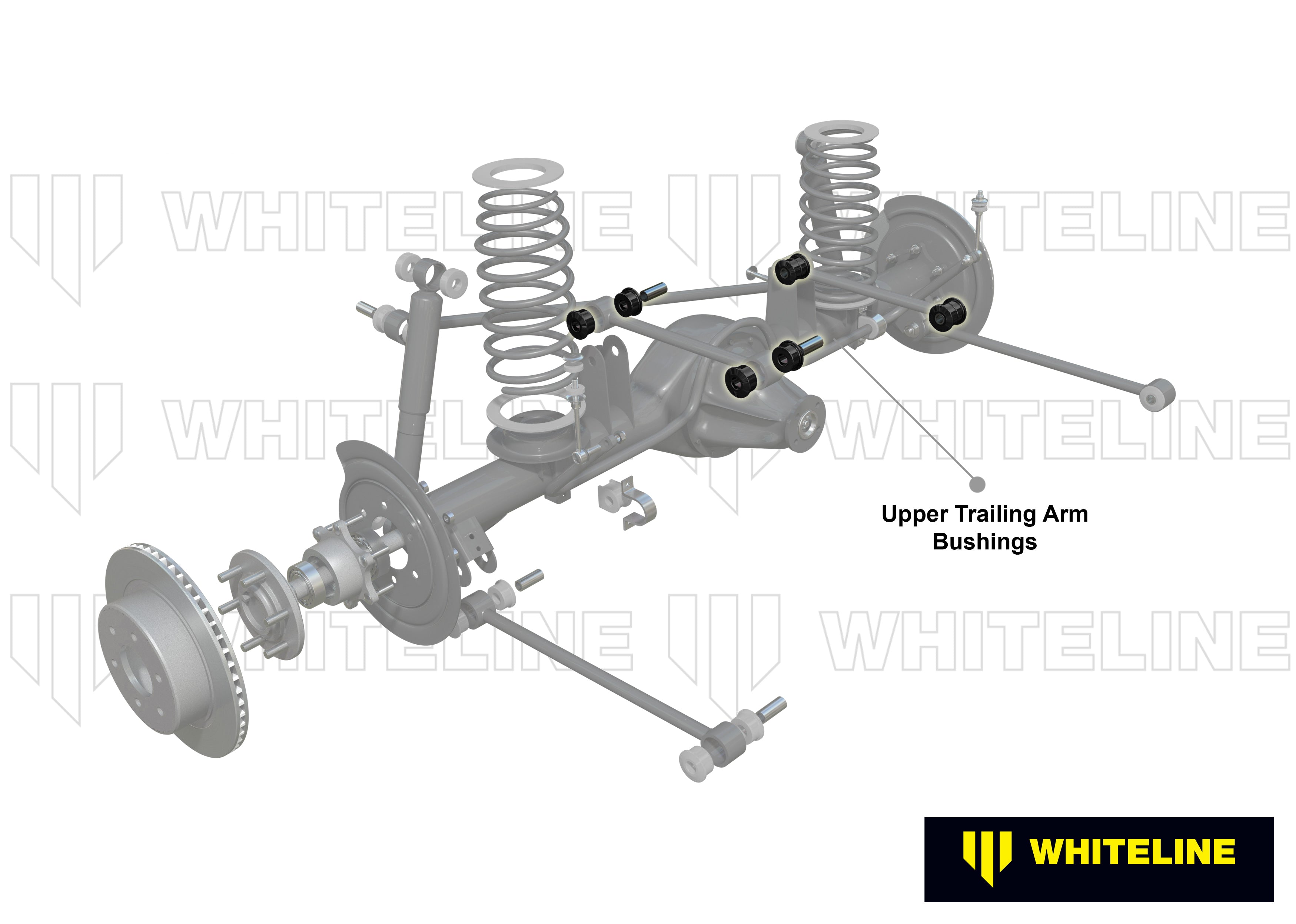 Whiteline Trailing Arm Upper - Bushing Kit - Toyota 4 Runner / Hilux Surf / Land Cruiser Prado - W63379 - image 4