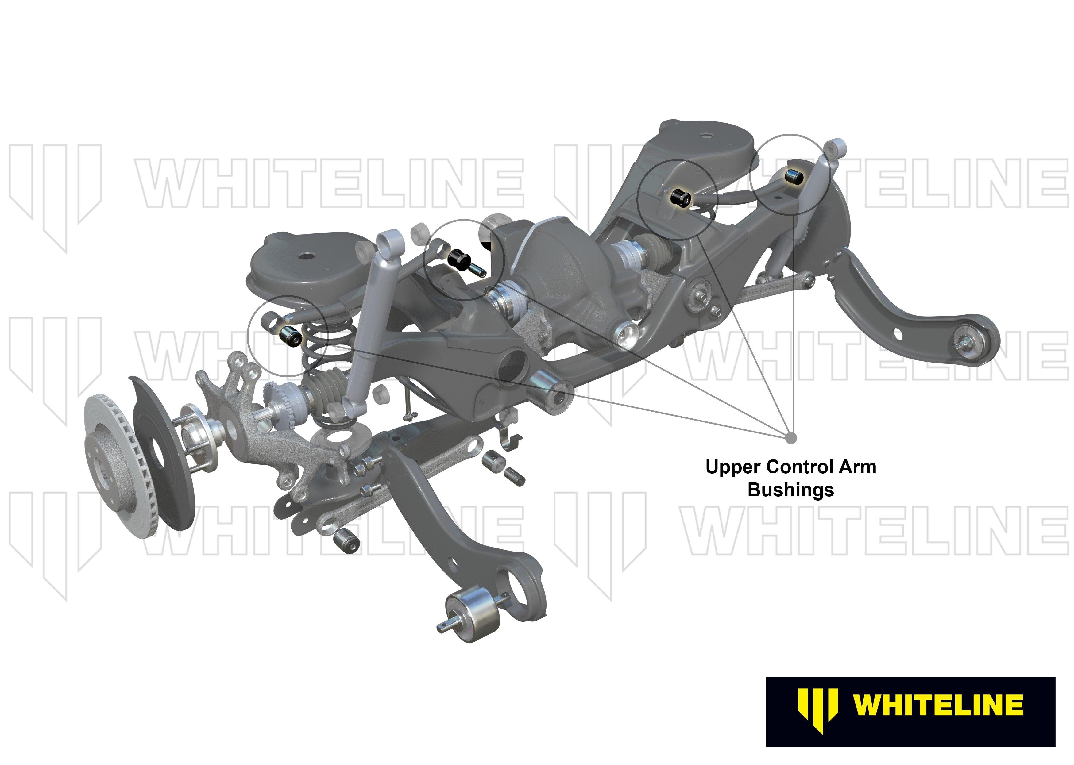 Whiteline Trailing Arm Upper - Bushing Kit - Mazda Rx-8 - W63390 - image 4