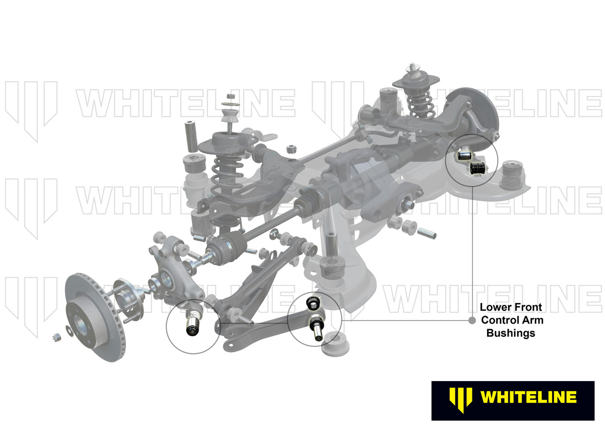 Whiteline Control Arm Lower Front - Bushing Kit - Land Rover Discovery / Range Rover Sport - W63422 - image 4
