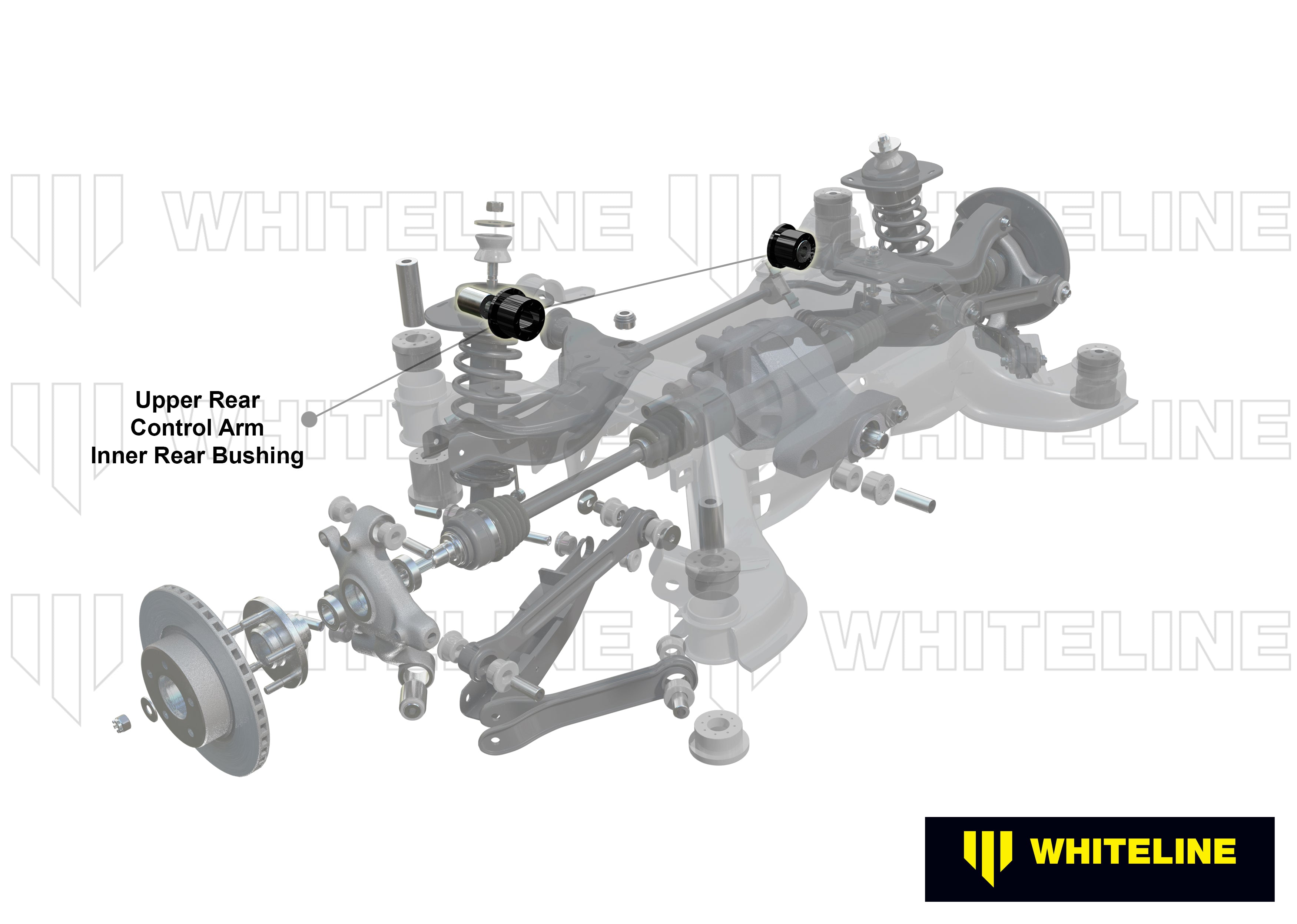 Whiteline Control Arm Upper Rear - Bushing Kit - Land Rover Discovery / Range Rover Sport - W63425 - image 4