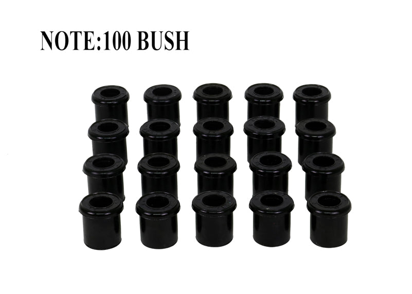 Whiteline Leaf Spring - Eye and Shackle Bushing Kit - Universal Products Bulk/trade Packs / Spring Eye And Shackle Bushing - W71021/100 - W71021/100 - image 3