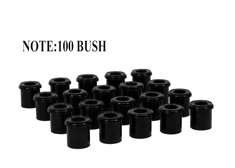 Whiteline Leaf Spring - Eye and Shackle Bushing Kit - Universal Products Bulk/trade Packs / Spring Eye And Shackle Bushing - W71021/100 - W71021/100
