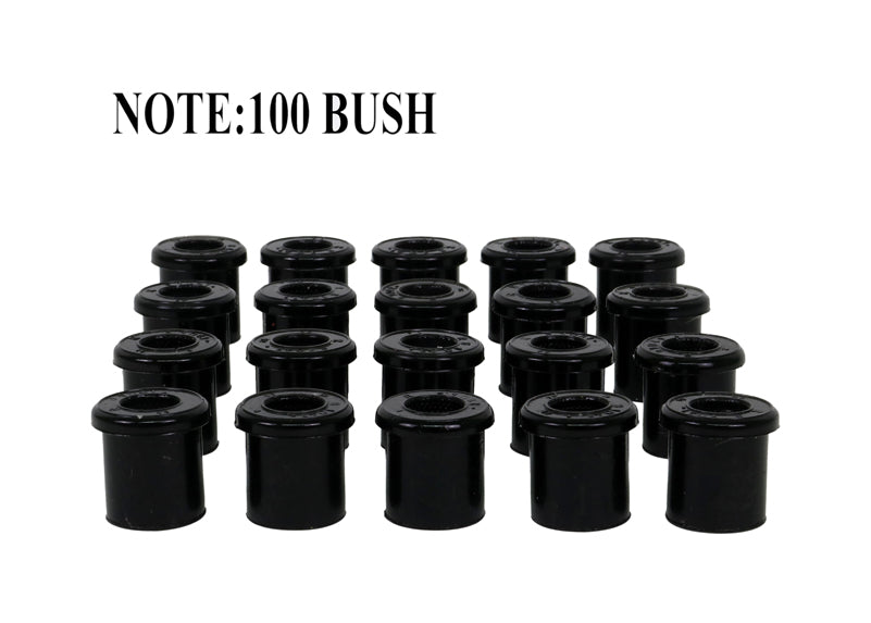 Whiteline Leaf Spring - Eye and Shackle Bushing Kit - Universal Products Bulk/trade Packs / Spring Eye And Shackle Bushing - W71041/100 - W71041/100 - image 2