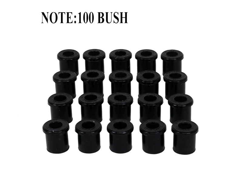 Whiteline Leaf Spring - Eye and Shackle Bushing Kit - Universal Products Bulk/trade Packs / Spring Eye And Shackle Bushing - W71041/100 - W71041/100 - image 3