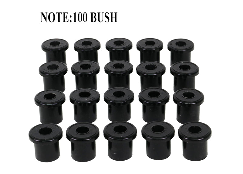 Whiteline Leaf Spring - Eye and Shackle Bushing Kit - Universal Products Bulk/trade Packs / Spring Eye And Shackle Bushing - W71042/100 - W71042/100 - image 3