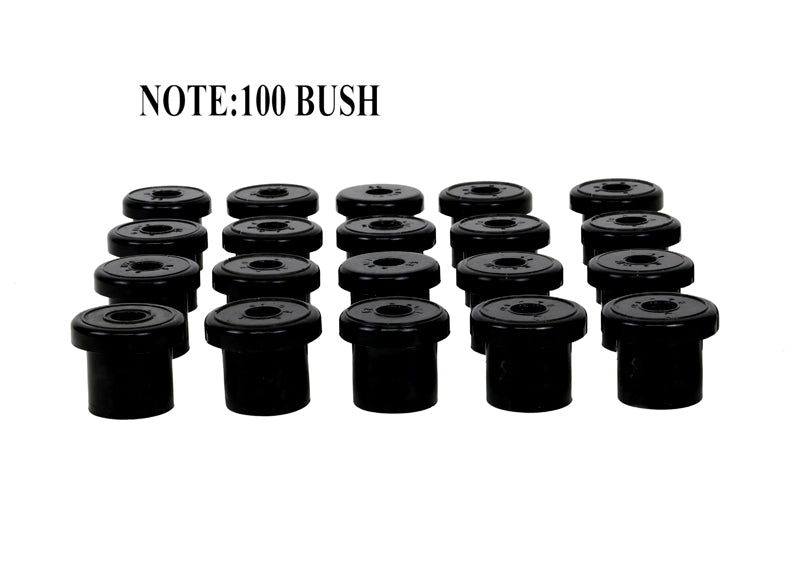 Whiteline Leaf Spring - Eye and Shackle Bushing Kit - Universal Products Bulk/trade Packs / Spring Eye And Shackle Bushing - W71078/100 - W71078/100 - image 2
