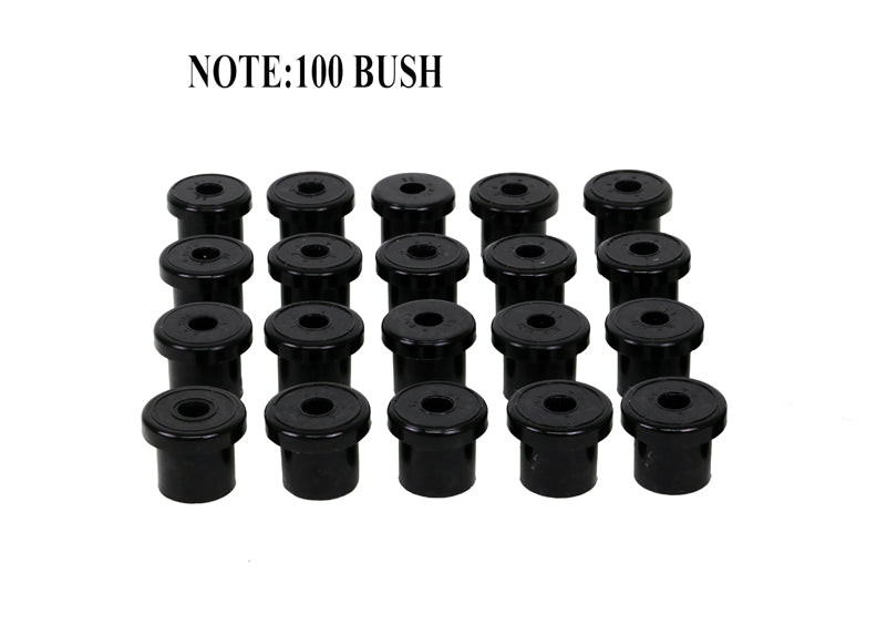 Whiteline Leaf Spring - Eye and Shackle Bushing Kit - Universal Products Bulk/trade Packs / Spring Eye And Shackle Bushing - W71078/100 - W71078/100 - image 3
