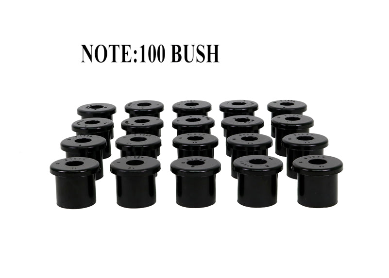 Whiteline Leaf Spring - Eye and Shackle Bushing Kit - Universal Products Bulk/trade Packs / Spring Eye And Shackle Bushing - W71084/100 - W71084/100 - image 2