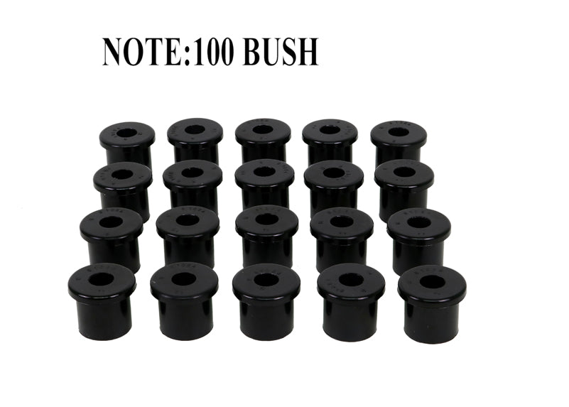 Whiteline Leaf Spring - Eye and Shackle Bushing Kit - Universal Products Bulk/trade Packs / Spring Eye And Shackle Bushing - W71084/100 - W71084/100 - image 3